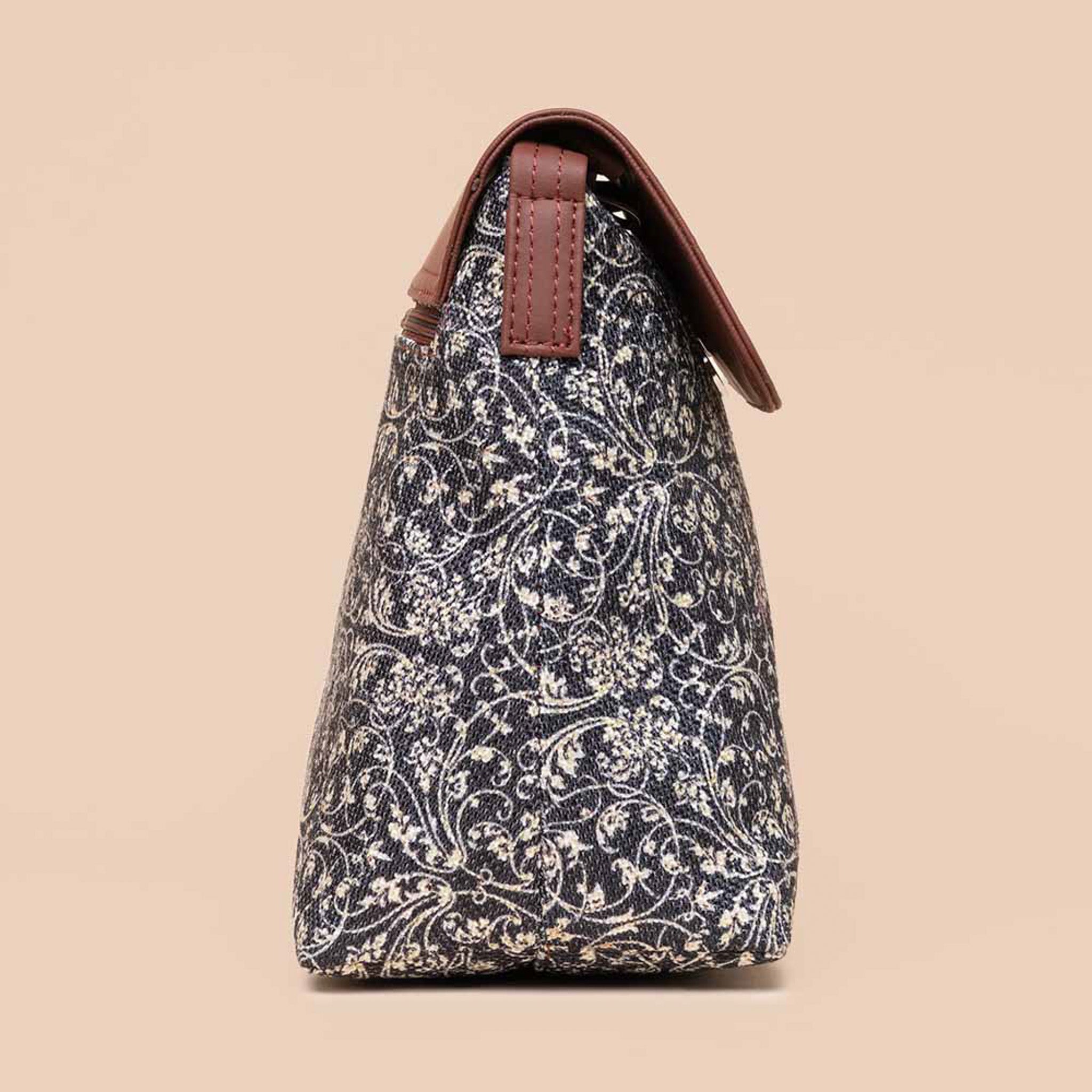 Bidri Kaiser & Lattice Lace - Everyday Tote Bag & Flap Sling Bag Combo
