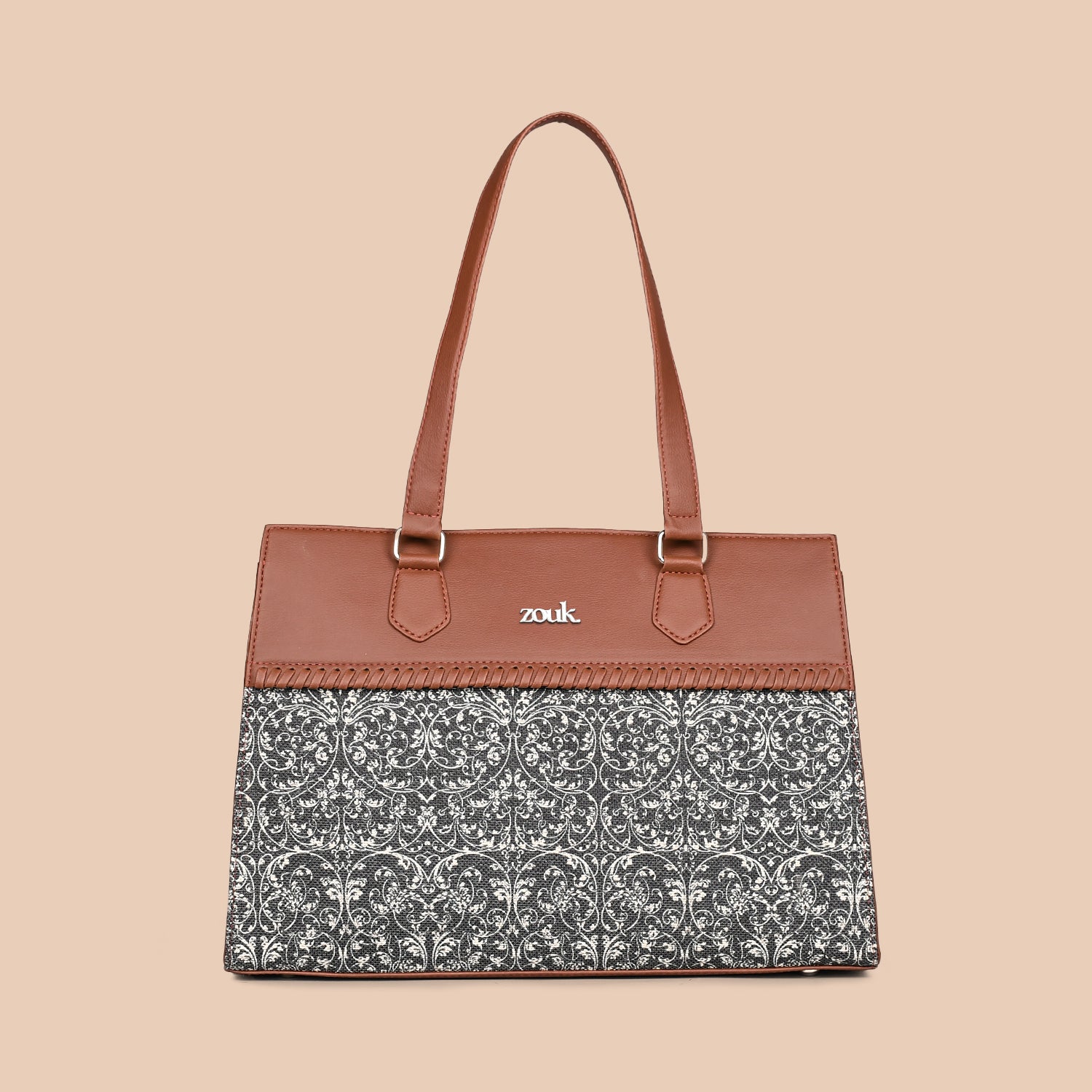 Lattice Lace Statement Business Bag