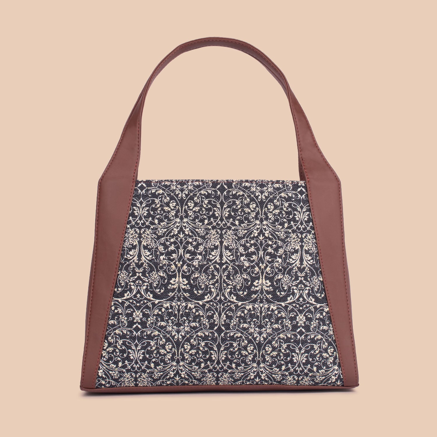 Lattice Lace Trapezia Tote