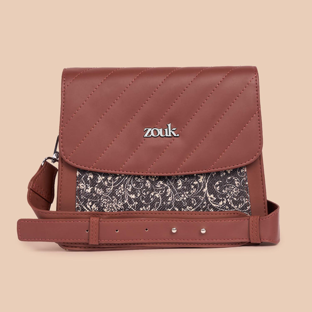 Lattice Lace Beyond Basic Sling Bag