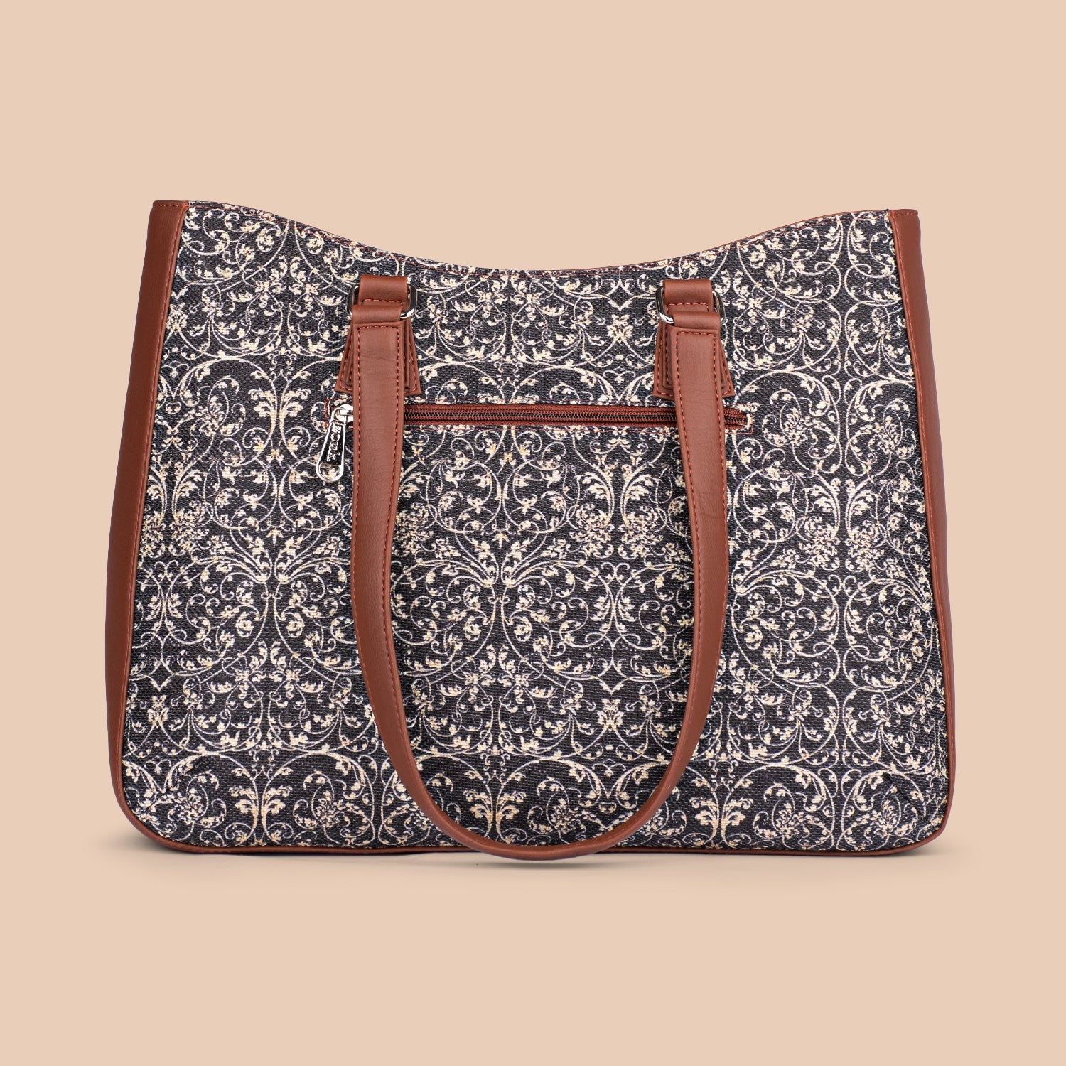 ZIP-Lattice Lace Getaway Handbag