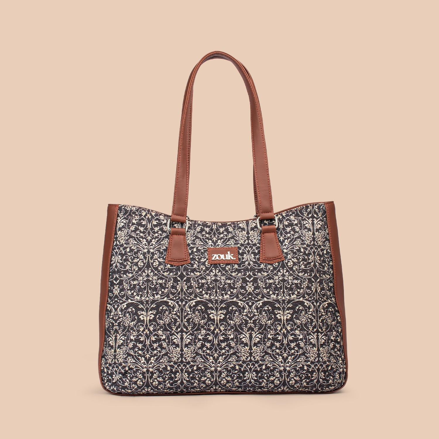 ZIP-Lattice Lace Getaway Handbag