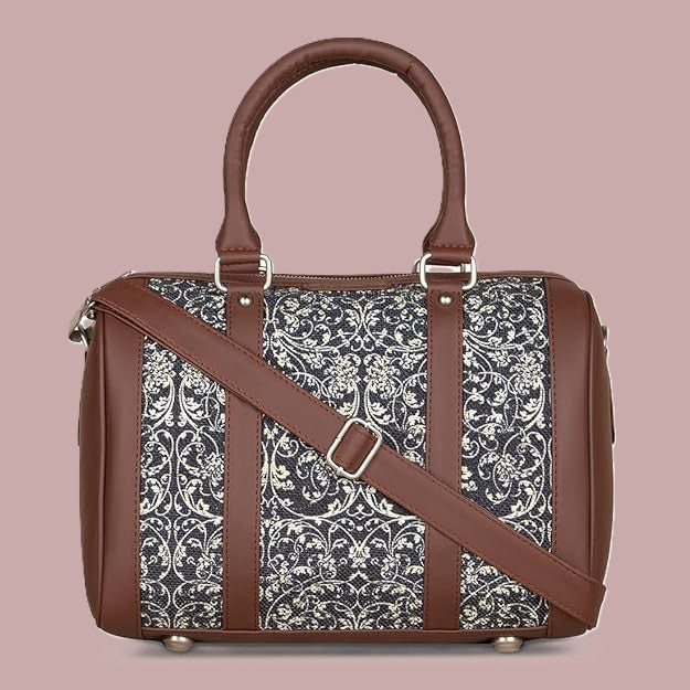 Lattice Lace Handbag