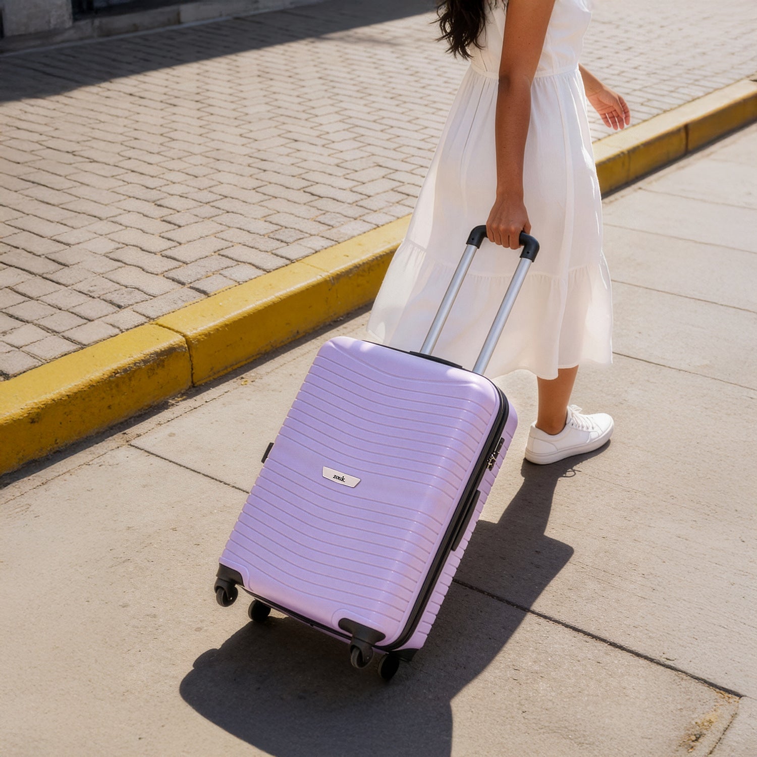 Lilac Zoya Trolley Bag