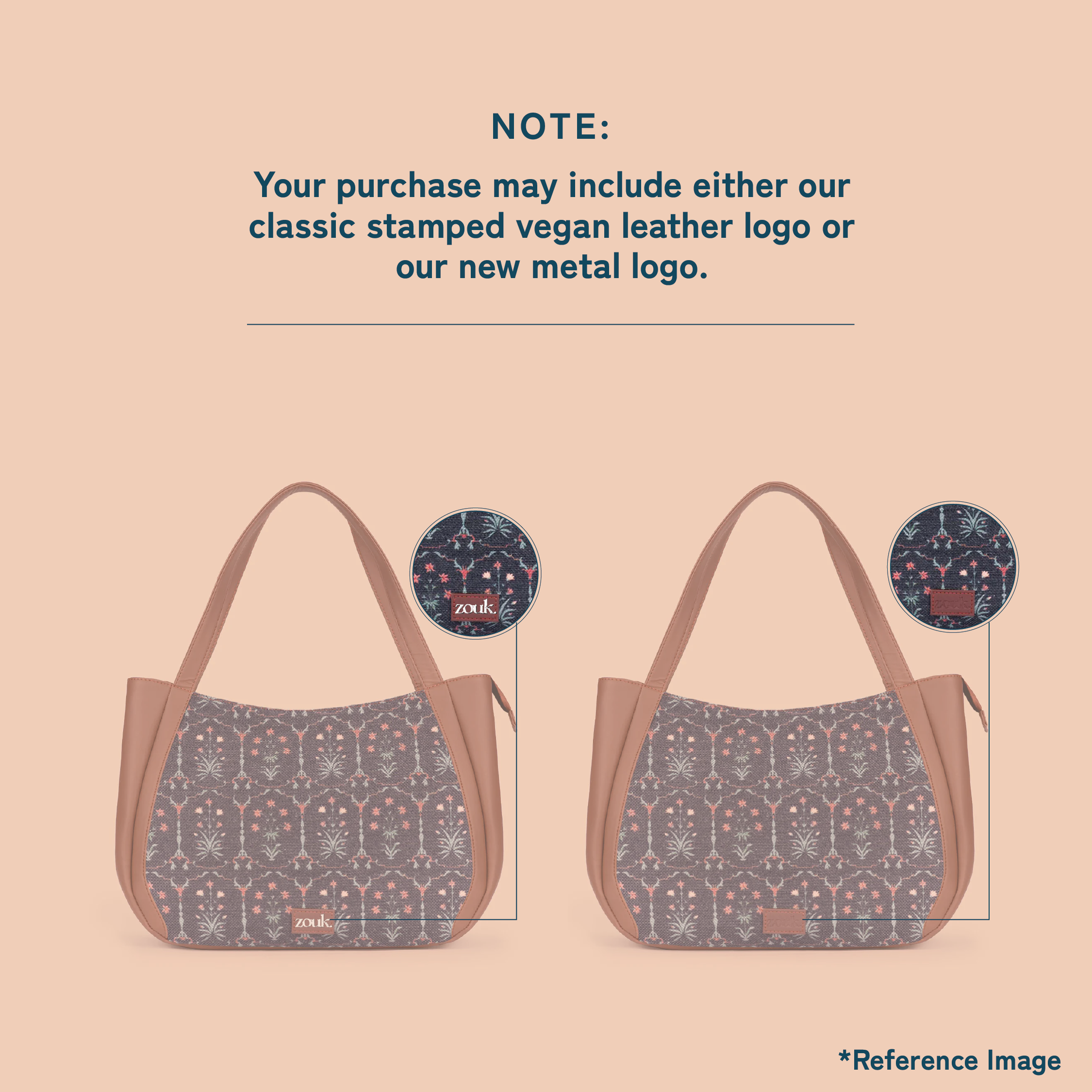 Multicolor Mandala Print Luna Handbag