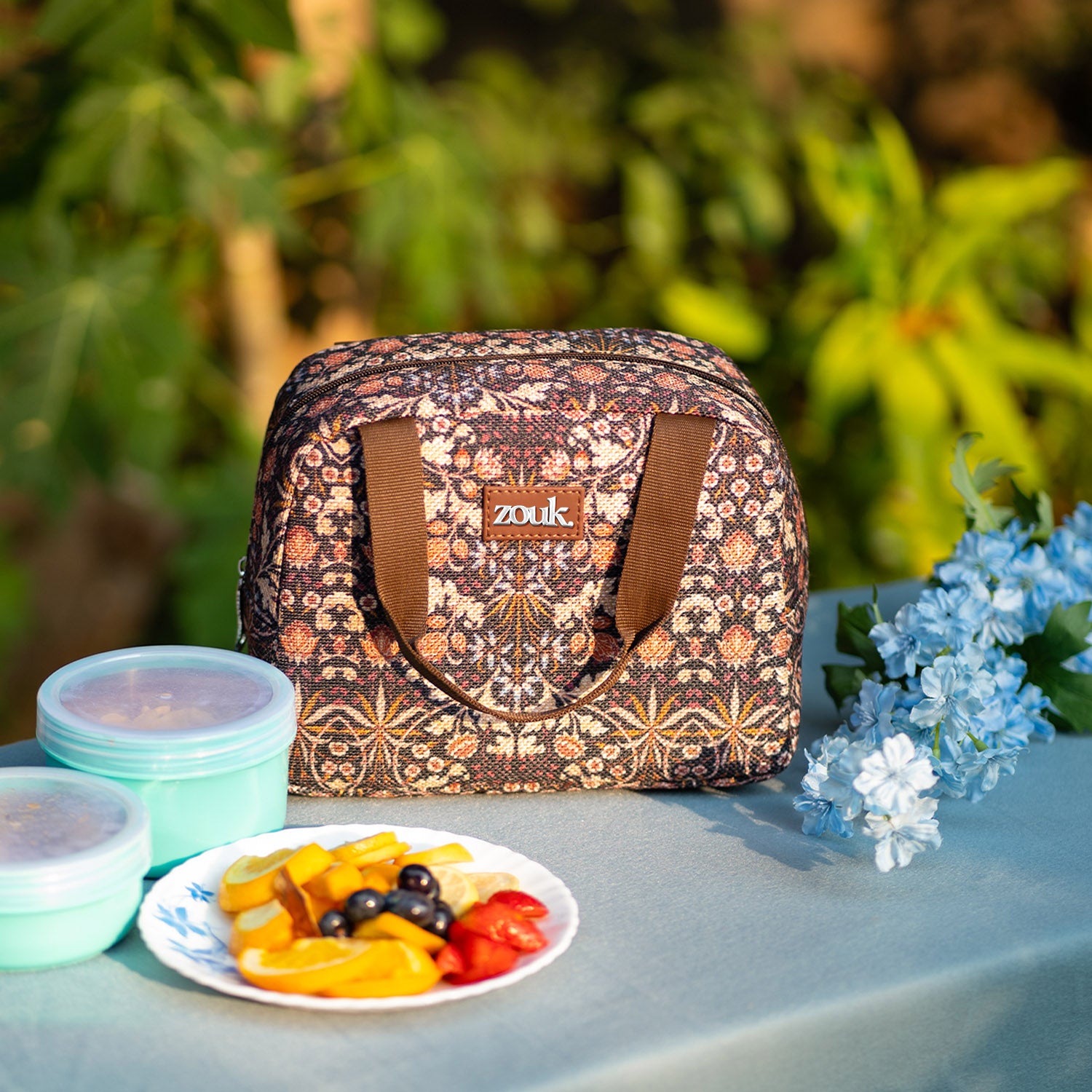 Kashmir Blooms Lunch Bag