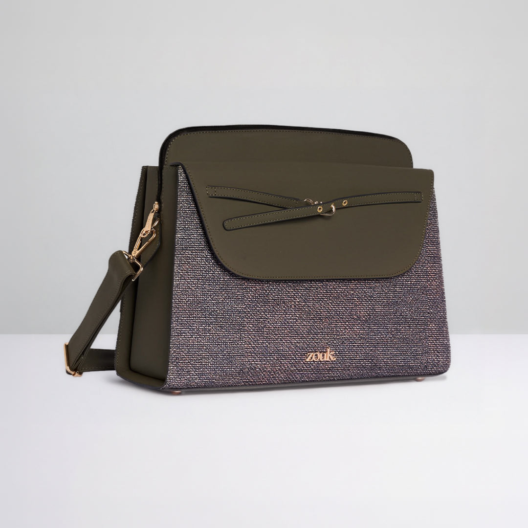 Sandrift Maven Office Handbag (Olive)