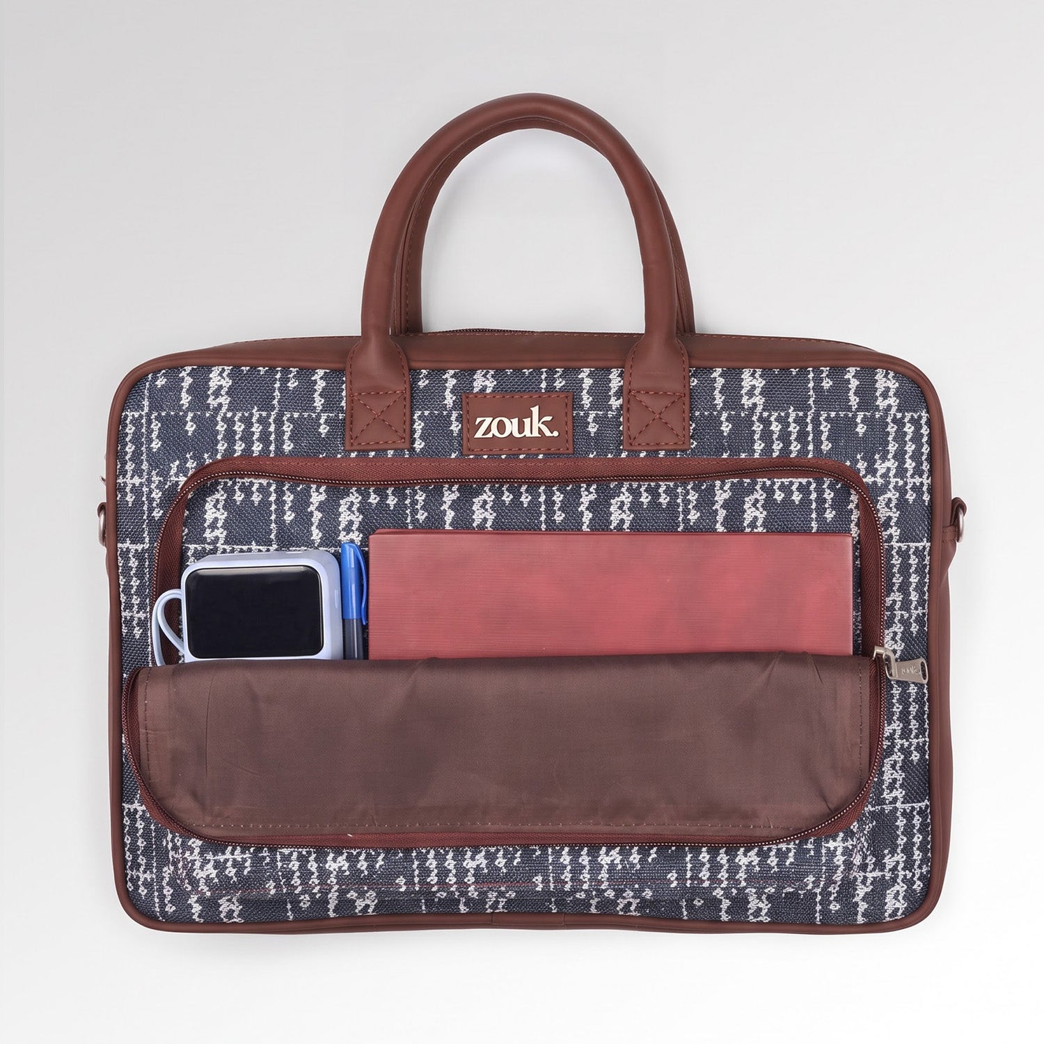 Madras Monochrome Men's Laptop Bag