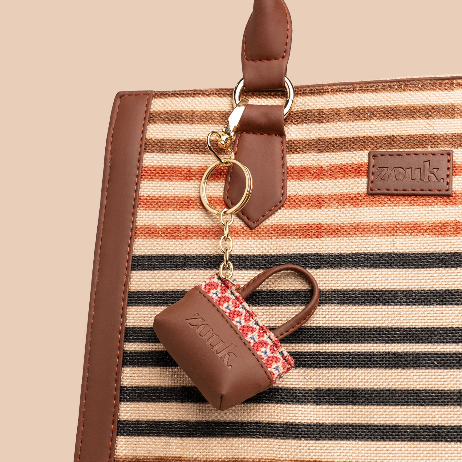 Madurai Mosaic Power Potli Keychain