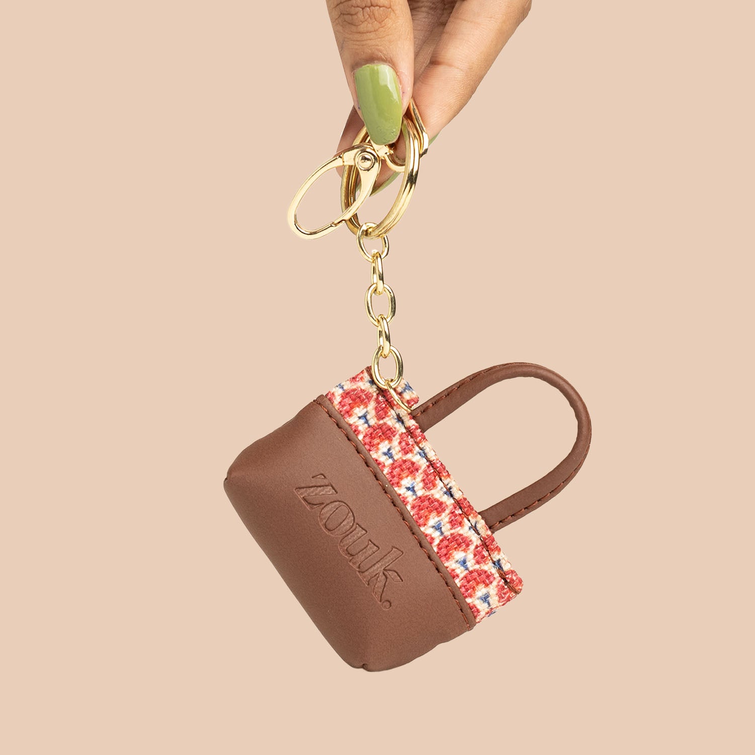 Madurai Mosaic Power Potli Keychain