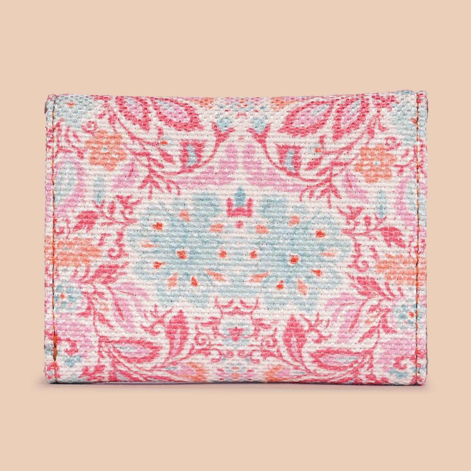 Mangalore Blossoms Trifold Wallet