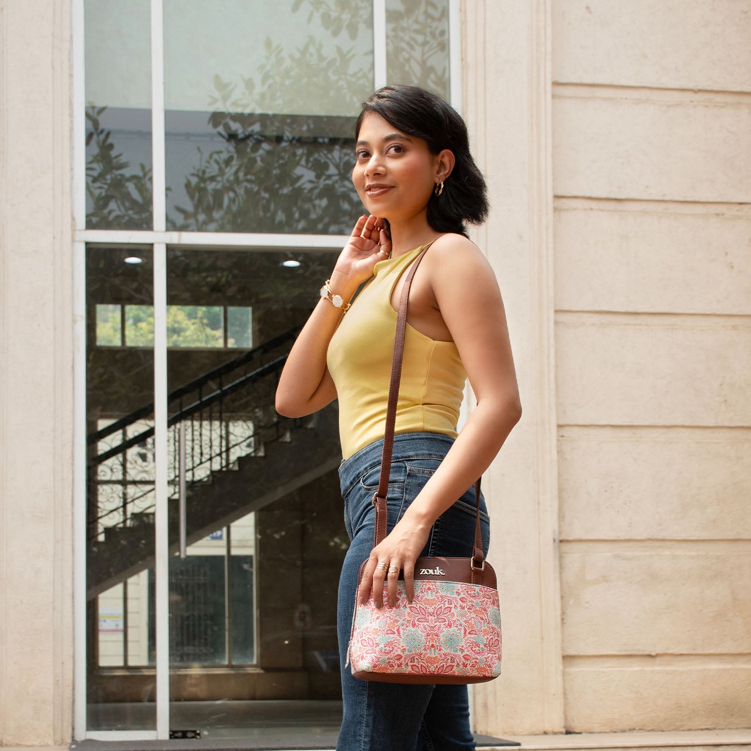 Mangalore Blossoms OOO Sling Bag