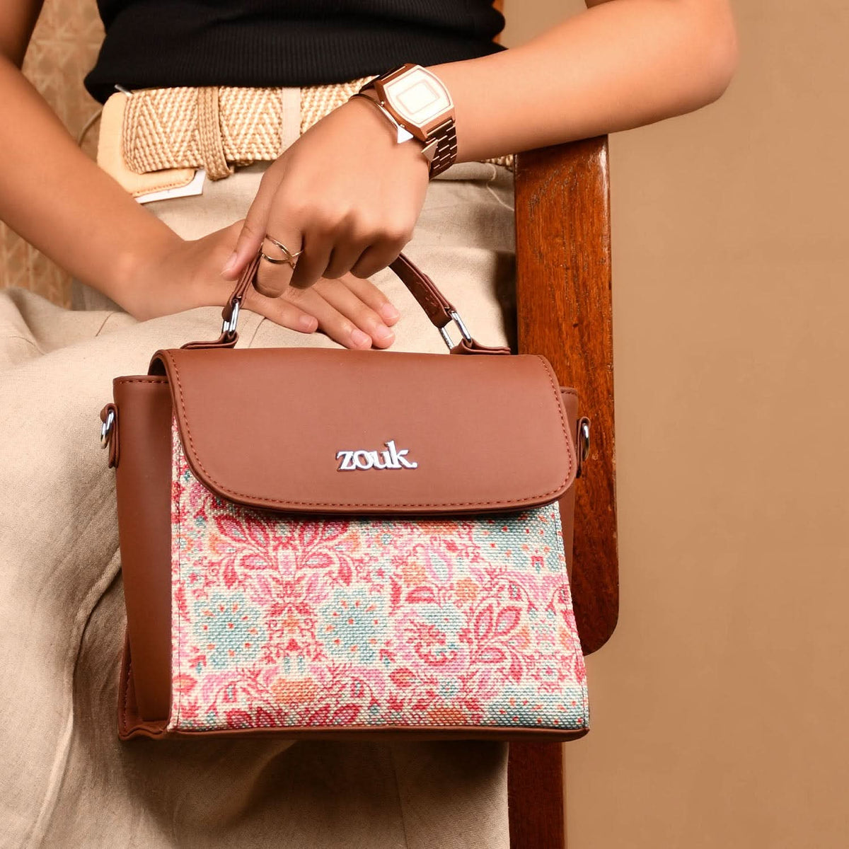 Mangalore Blossoms Statement Sling Bag