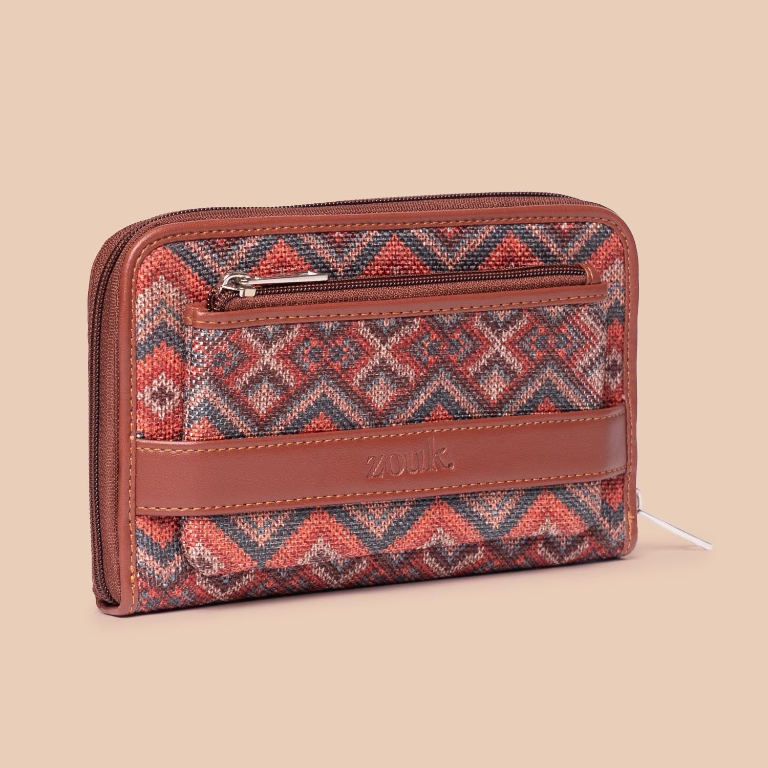 ZIP-Gwalior Weaves Chain Wallet