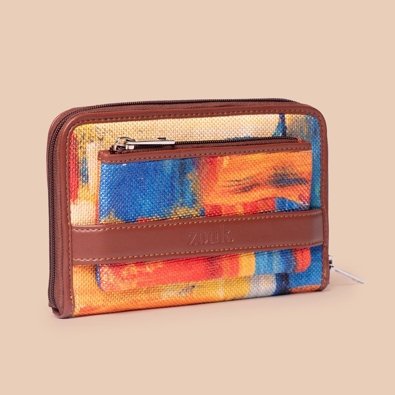Abstract Amaze Classic Zipper Wallet