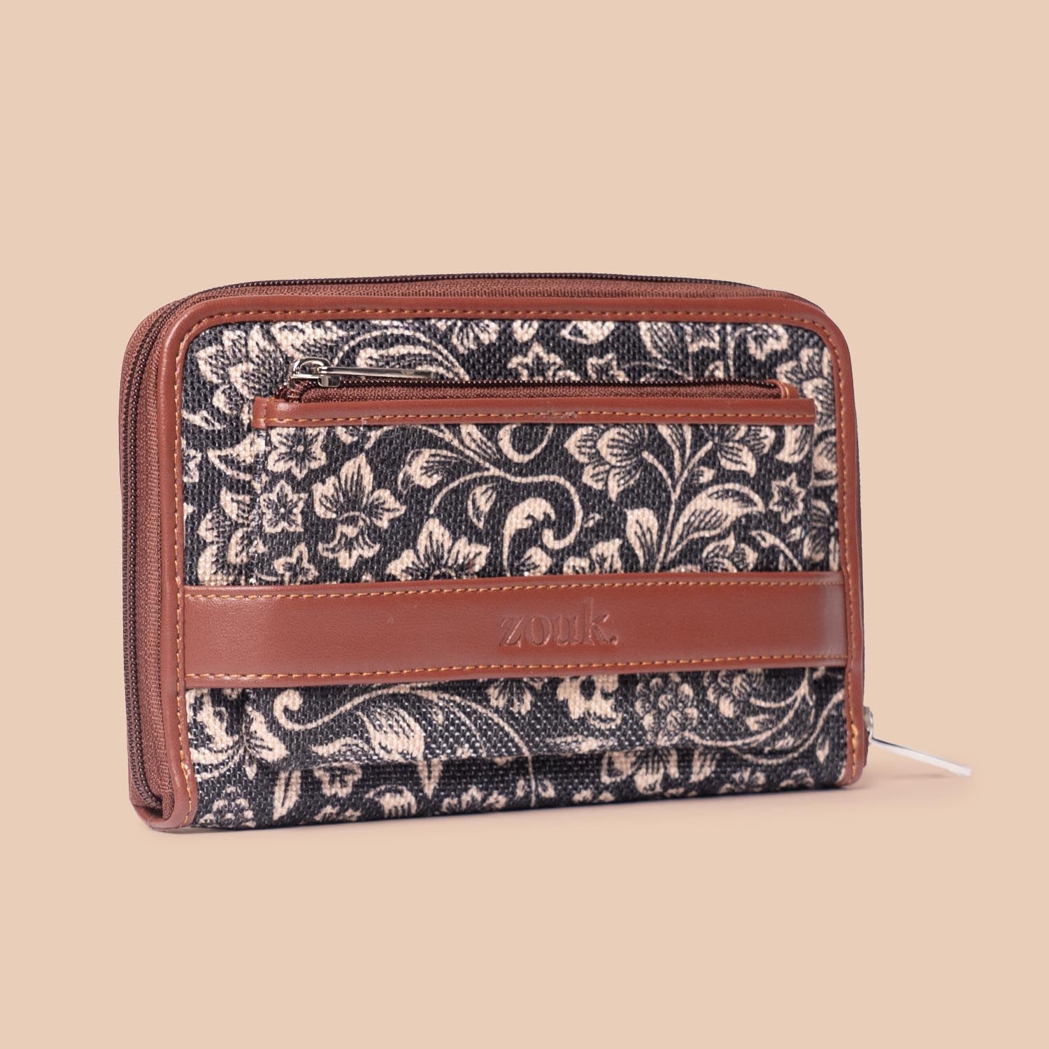 FloMotif Classic Zipper Wallet