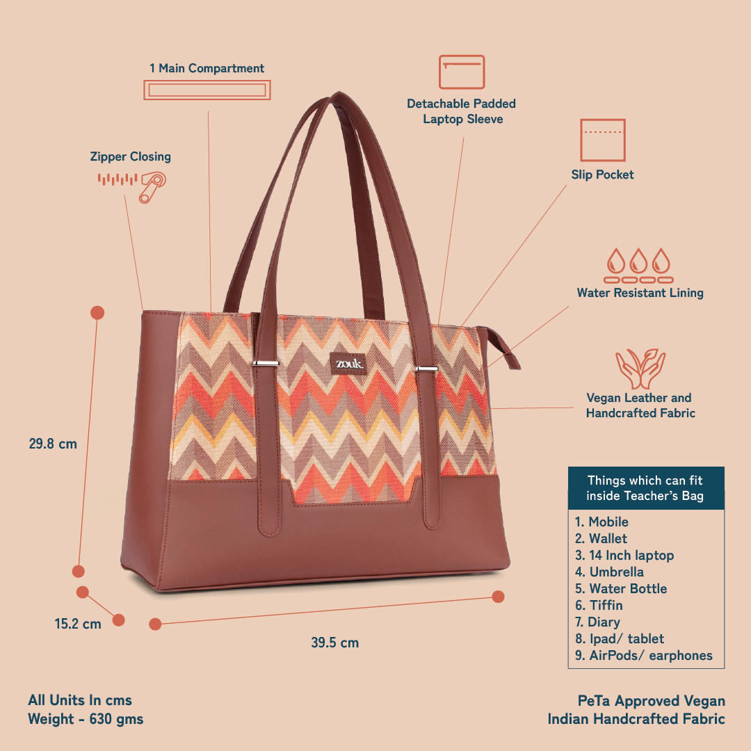 ZIP-Zouk Tidal Wave Maya Multitasker Tote Bag