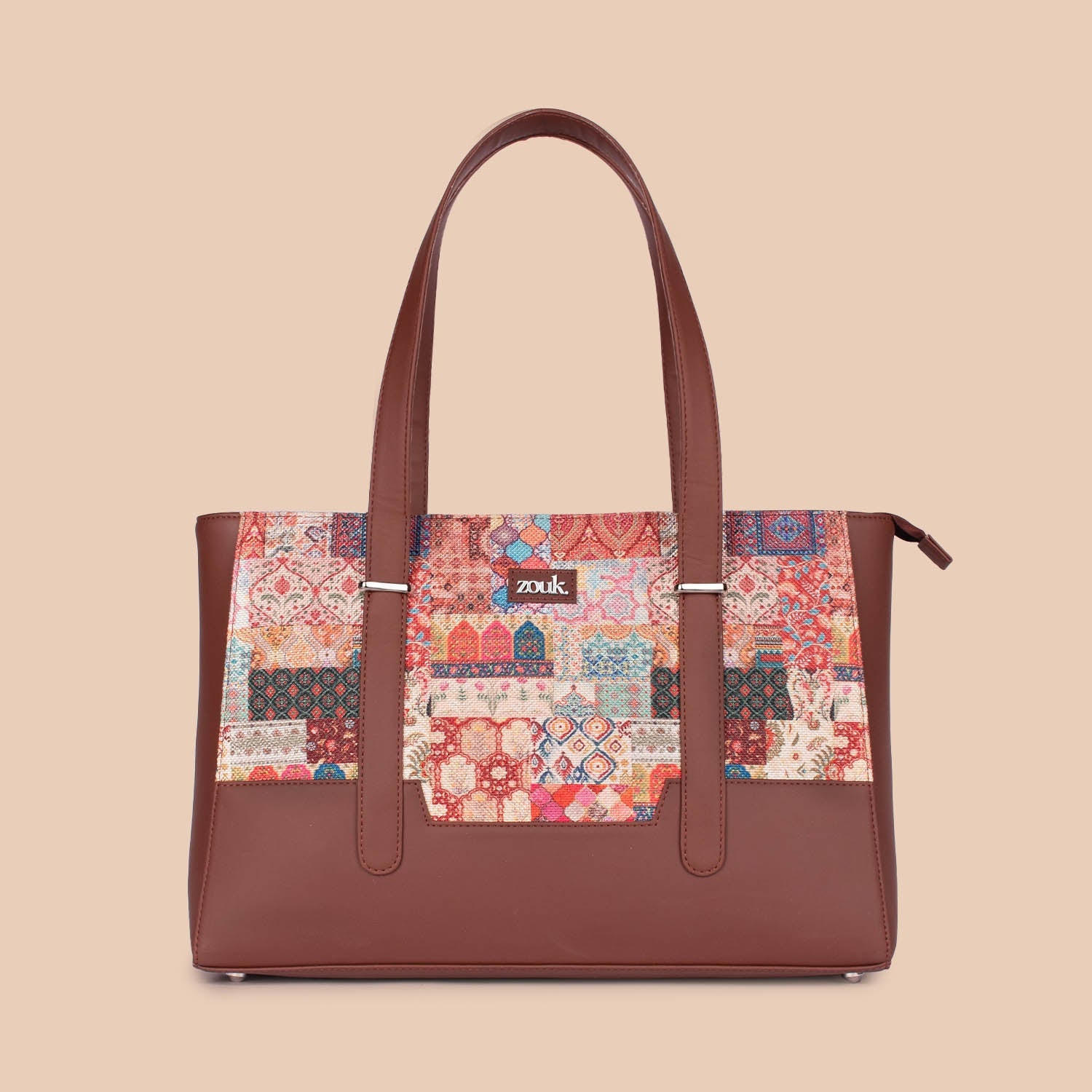 ZIP-Zouk Kutch Gamthi Maya Multitasker Tote Bag