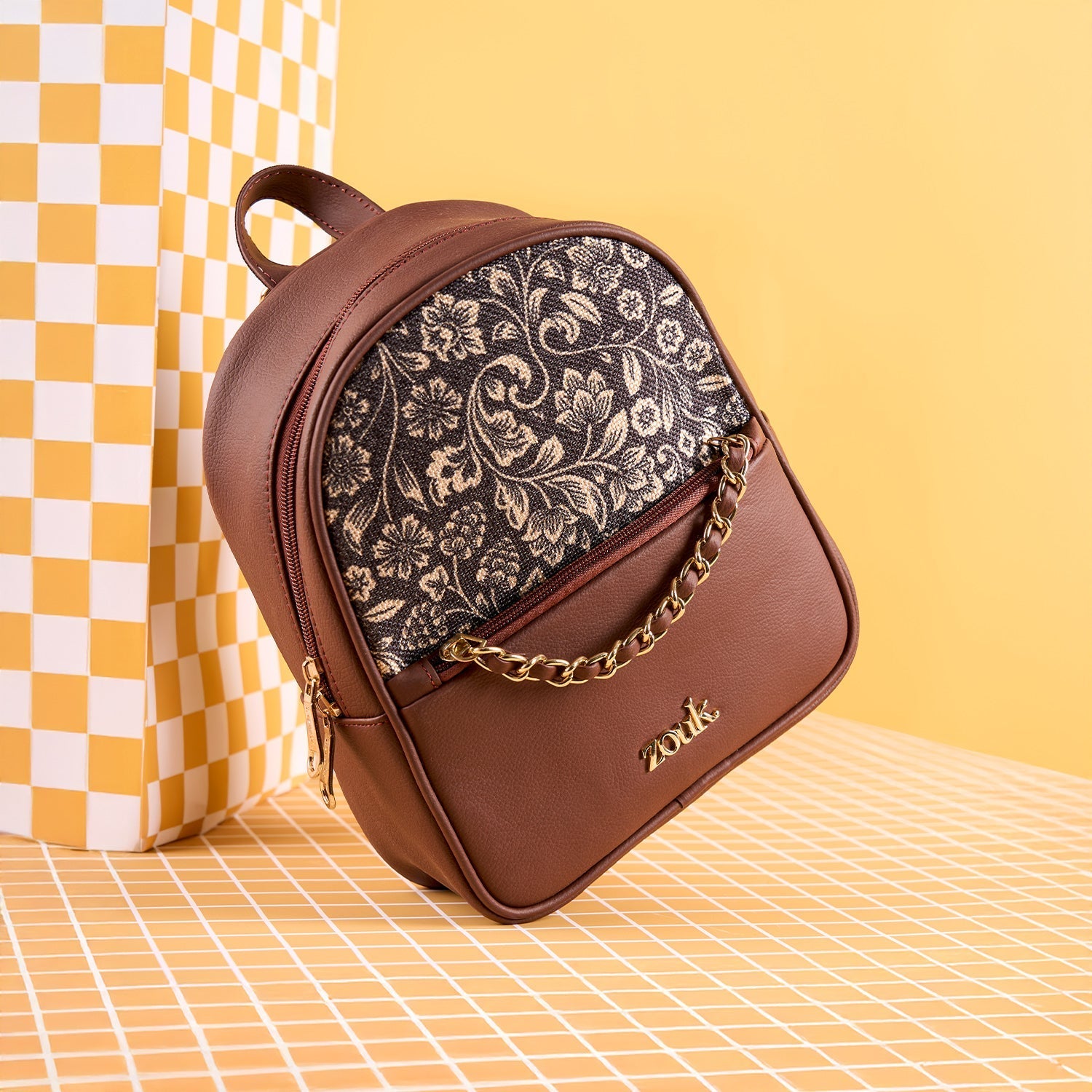 ZIP-Mayra Mini-Daypack - FloMotif