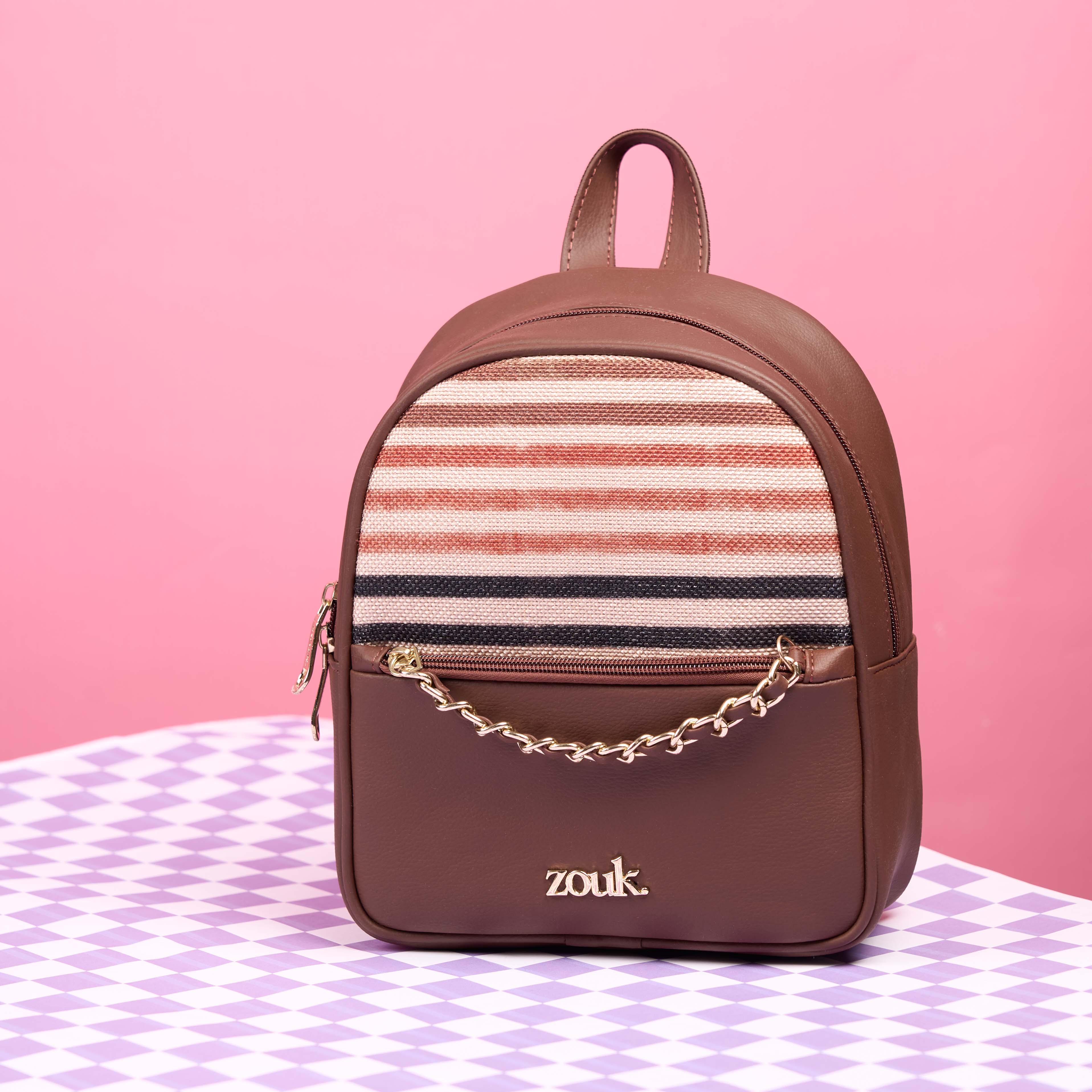 Mayra Mini-Daypack - Qutub Stripes