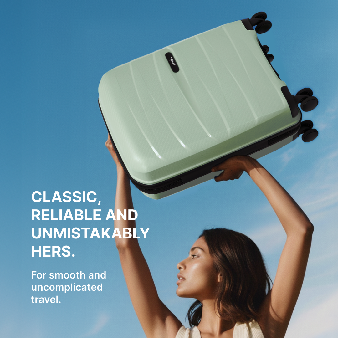 Mint Aira Trolley Bag (Medium)