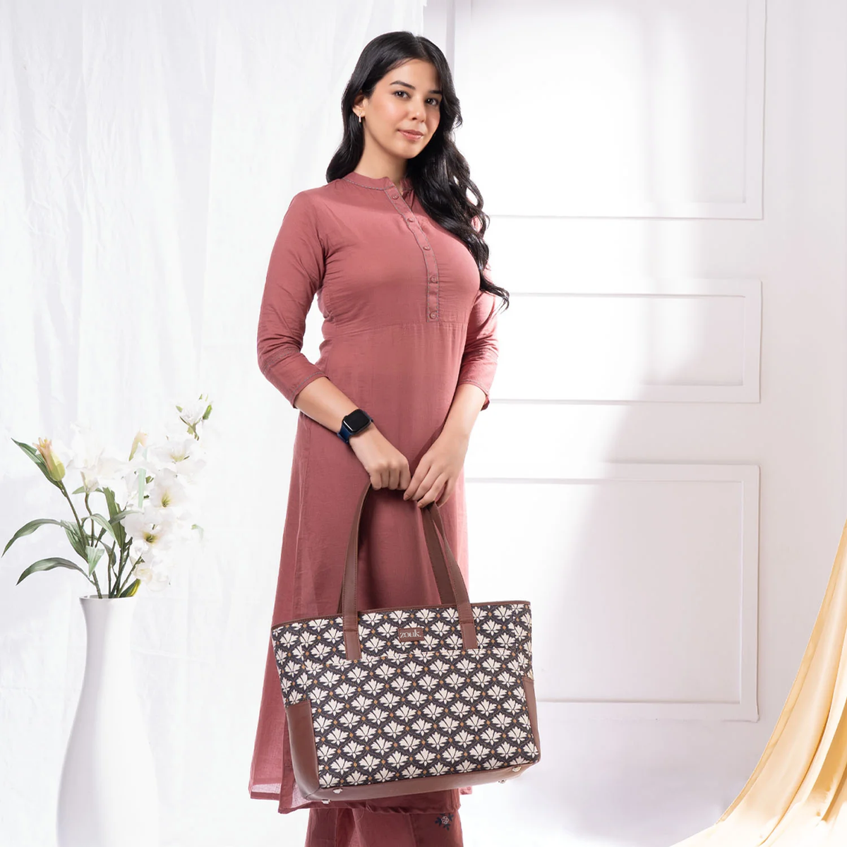 Travel Tote Bag - Bidri Kaiser