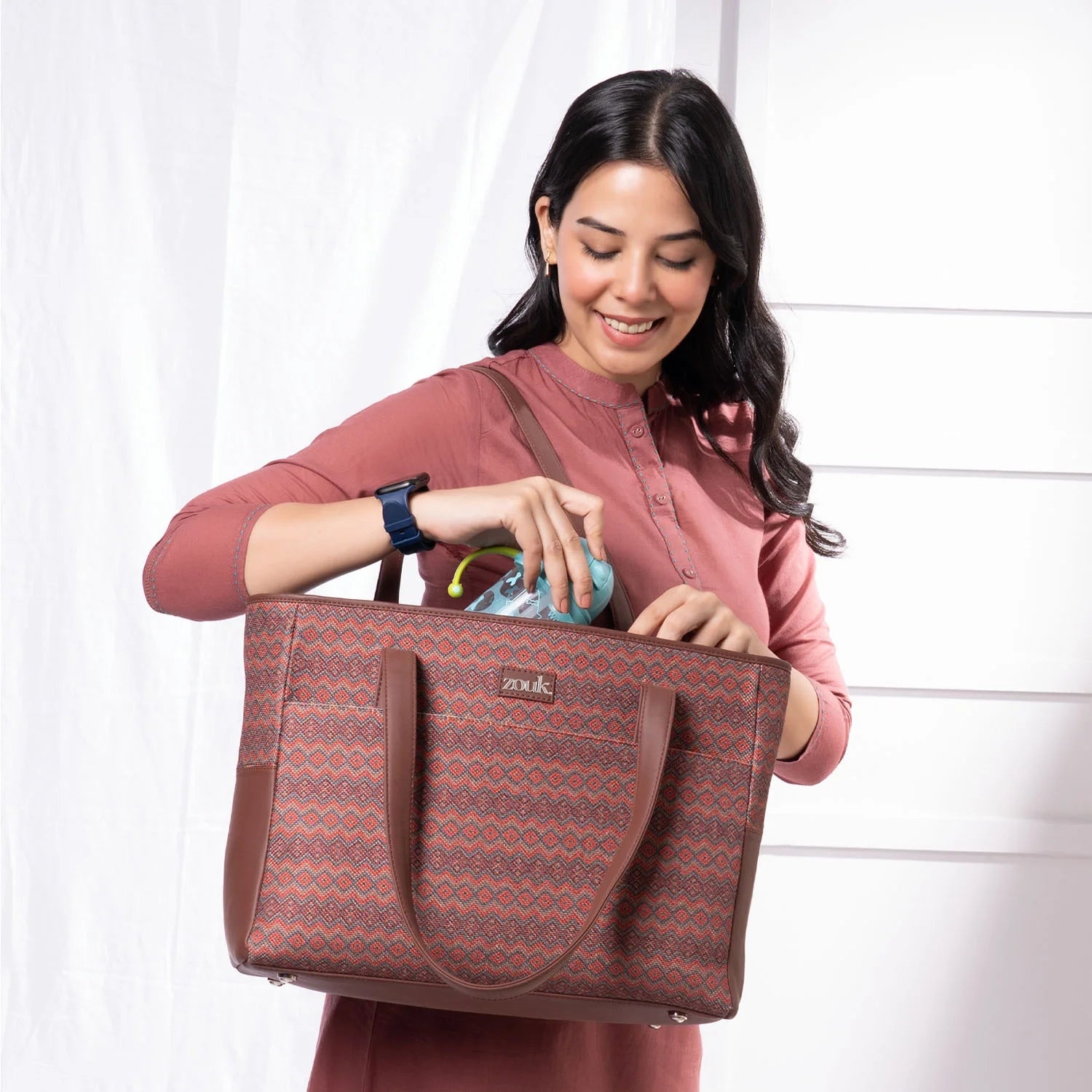 Gwalior Twill Mother's Bag