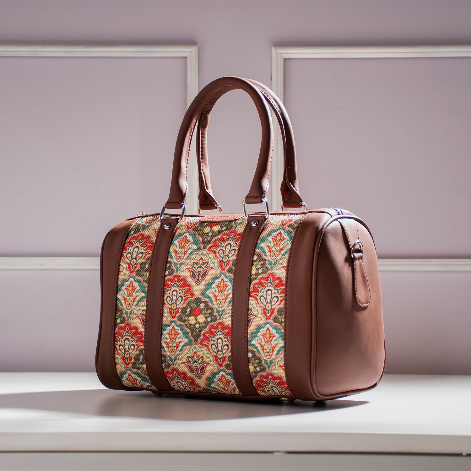 Mughal Art Multicolor Handbag