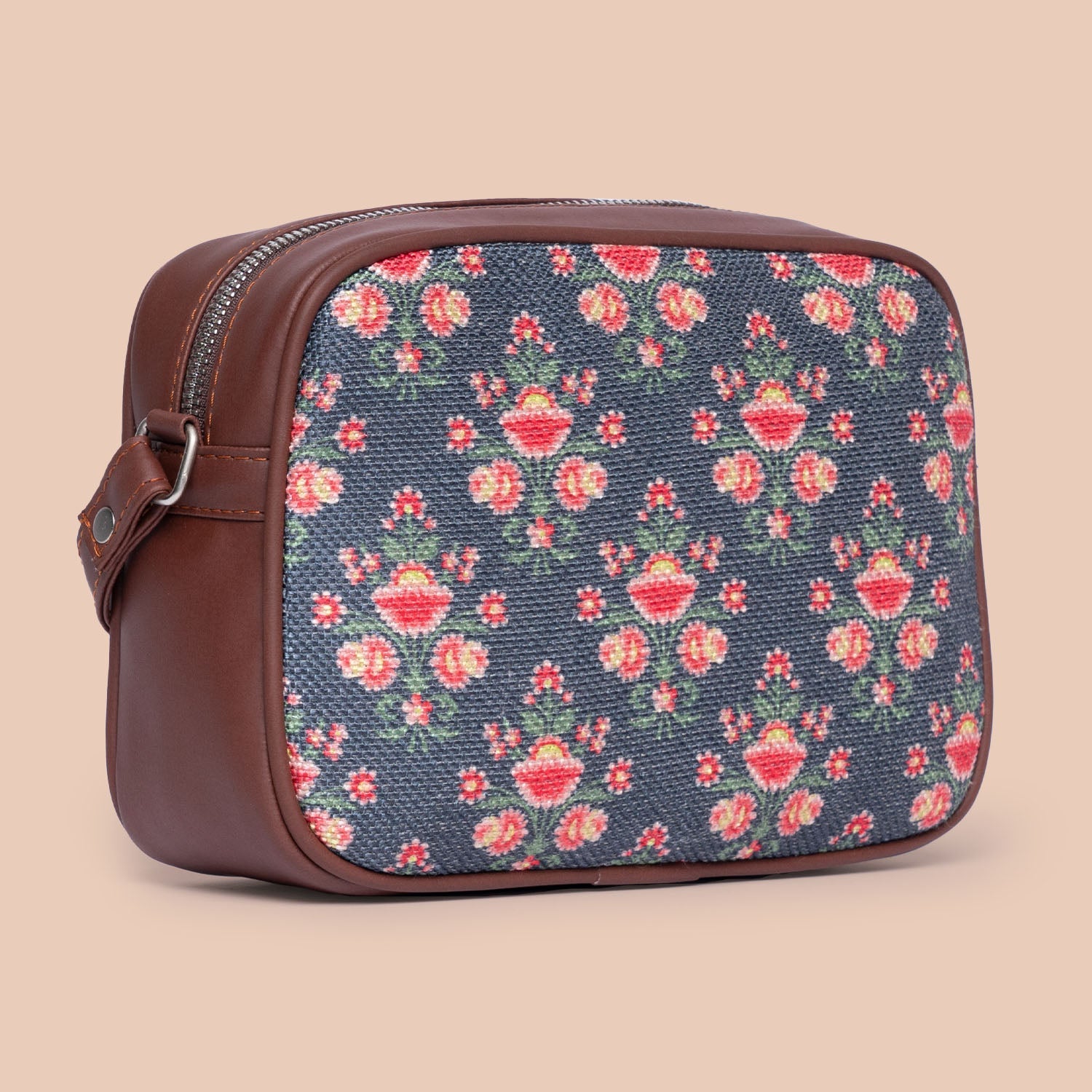 Mughal Garden Print Sling Bag