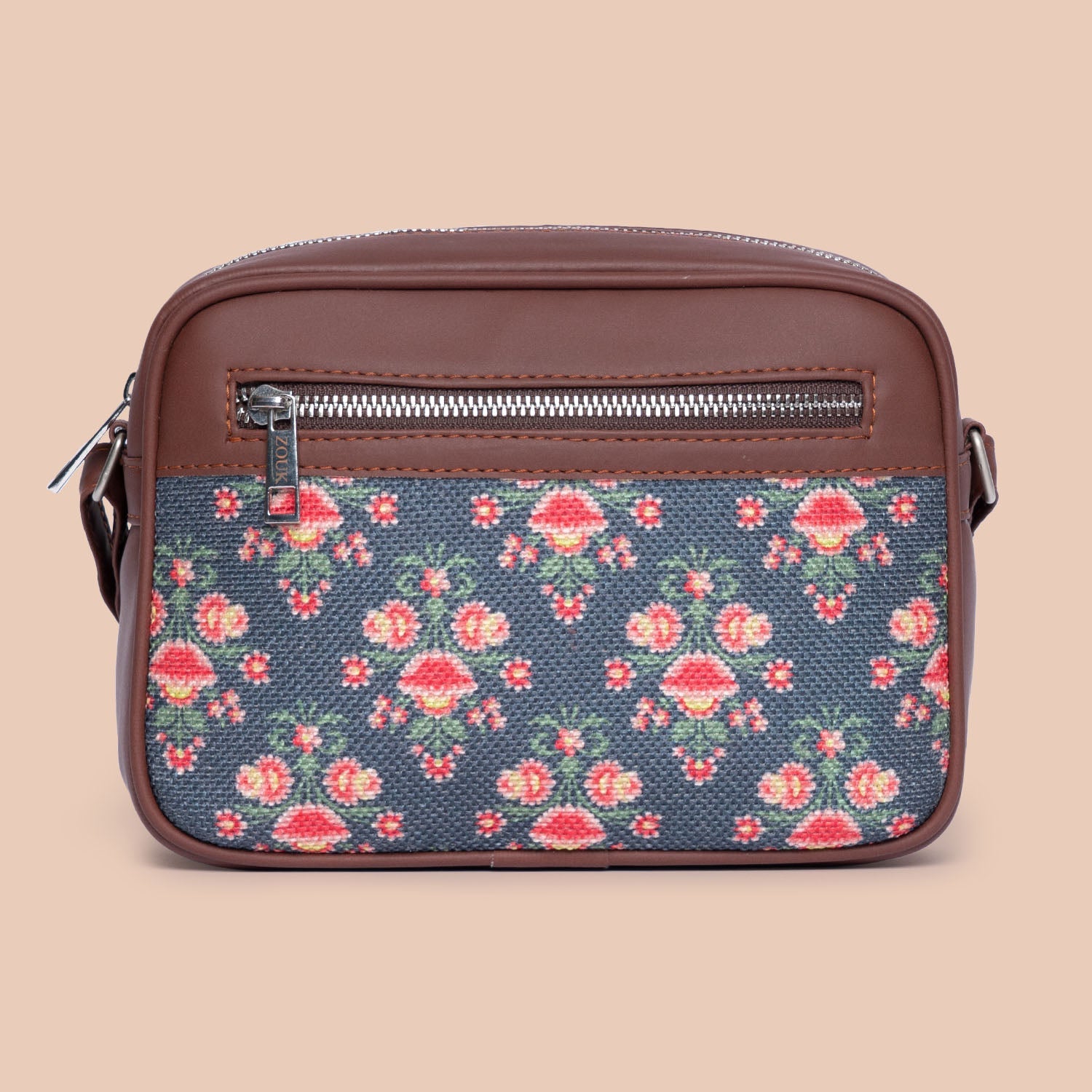 Mughal Garden Print Sling Bag
