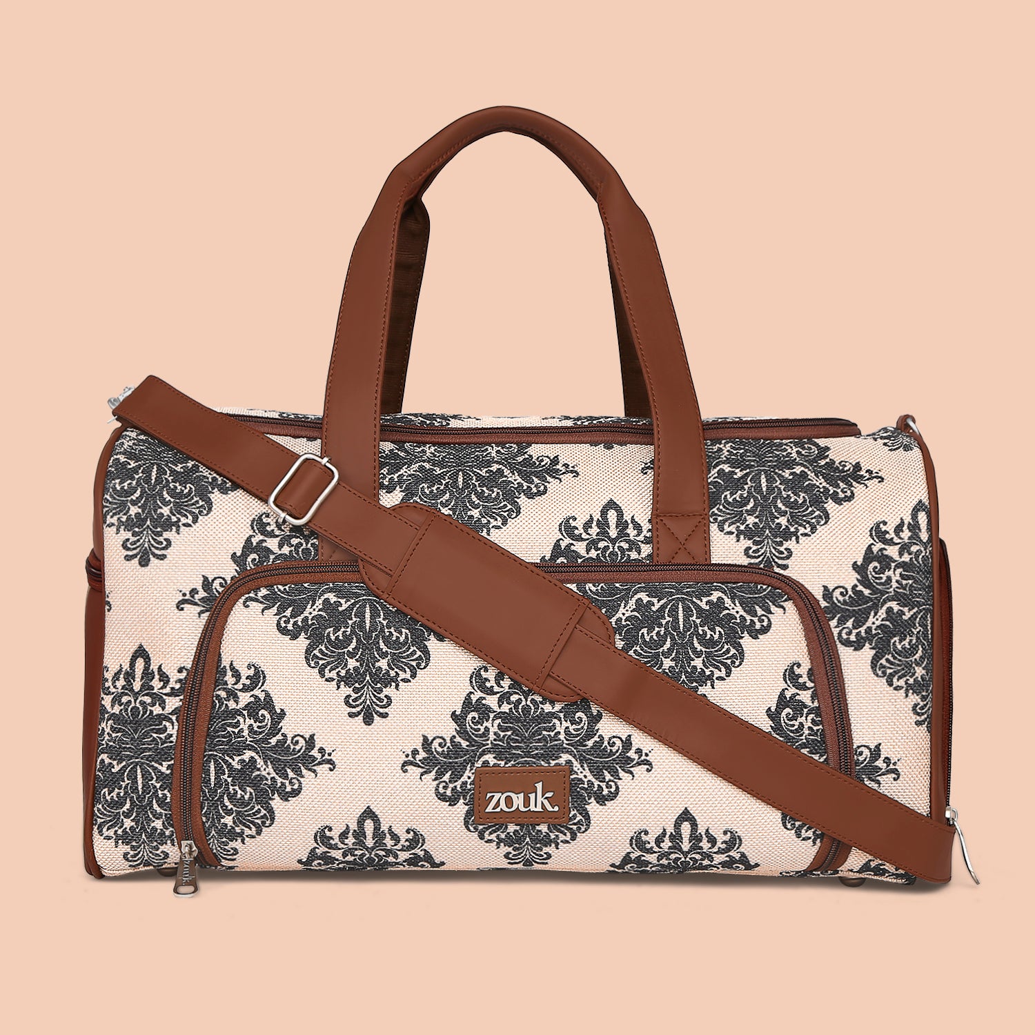 Mughal Motif Weekender Duffle Bag