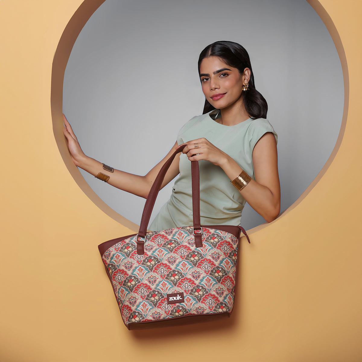 Mughal Art Multicolor Classic Travel Tote