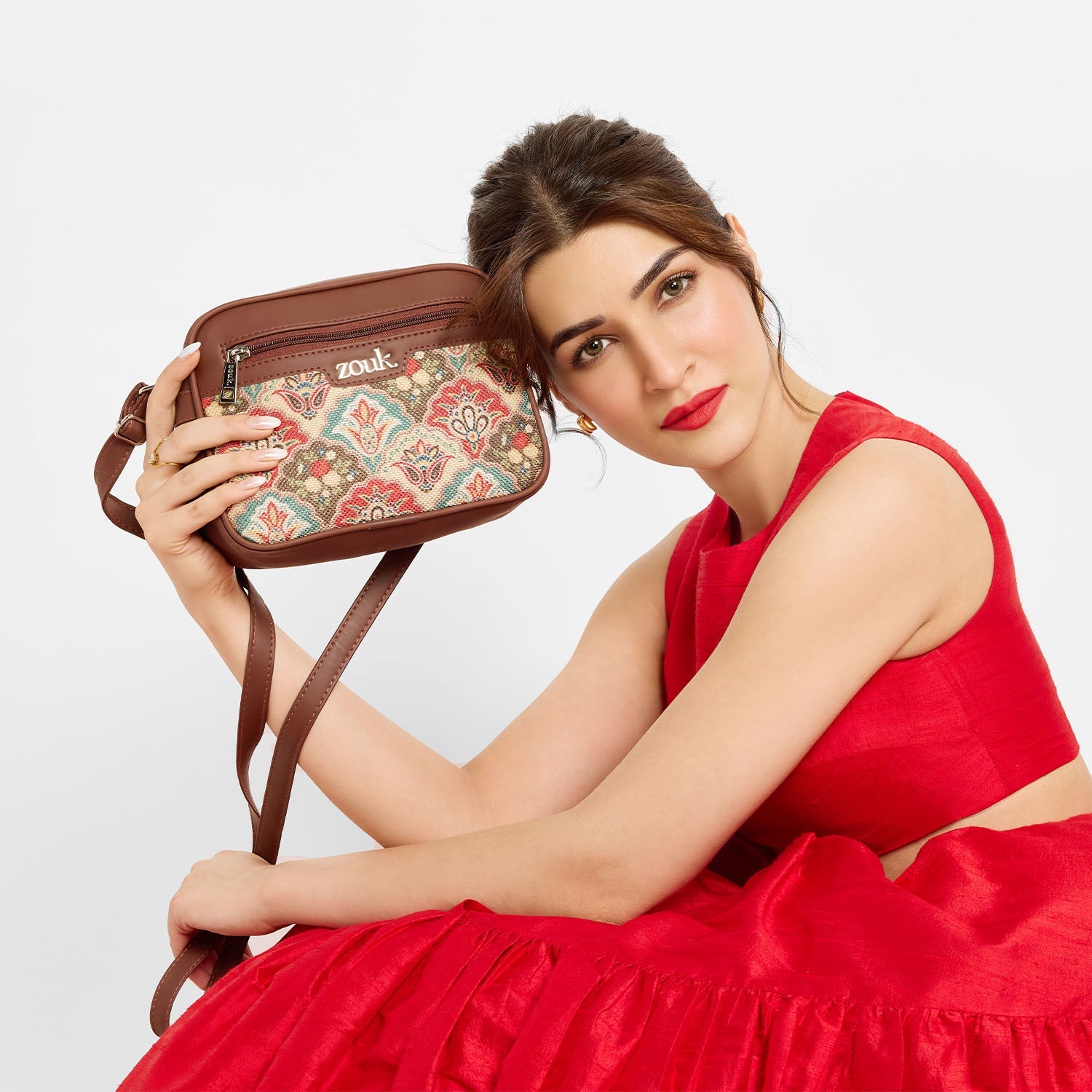 Mughal Art Multicolor Sling Bag