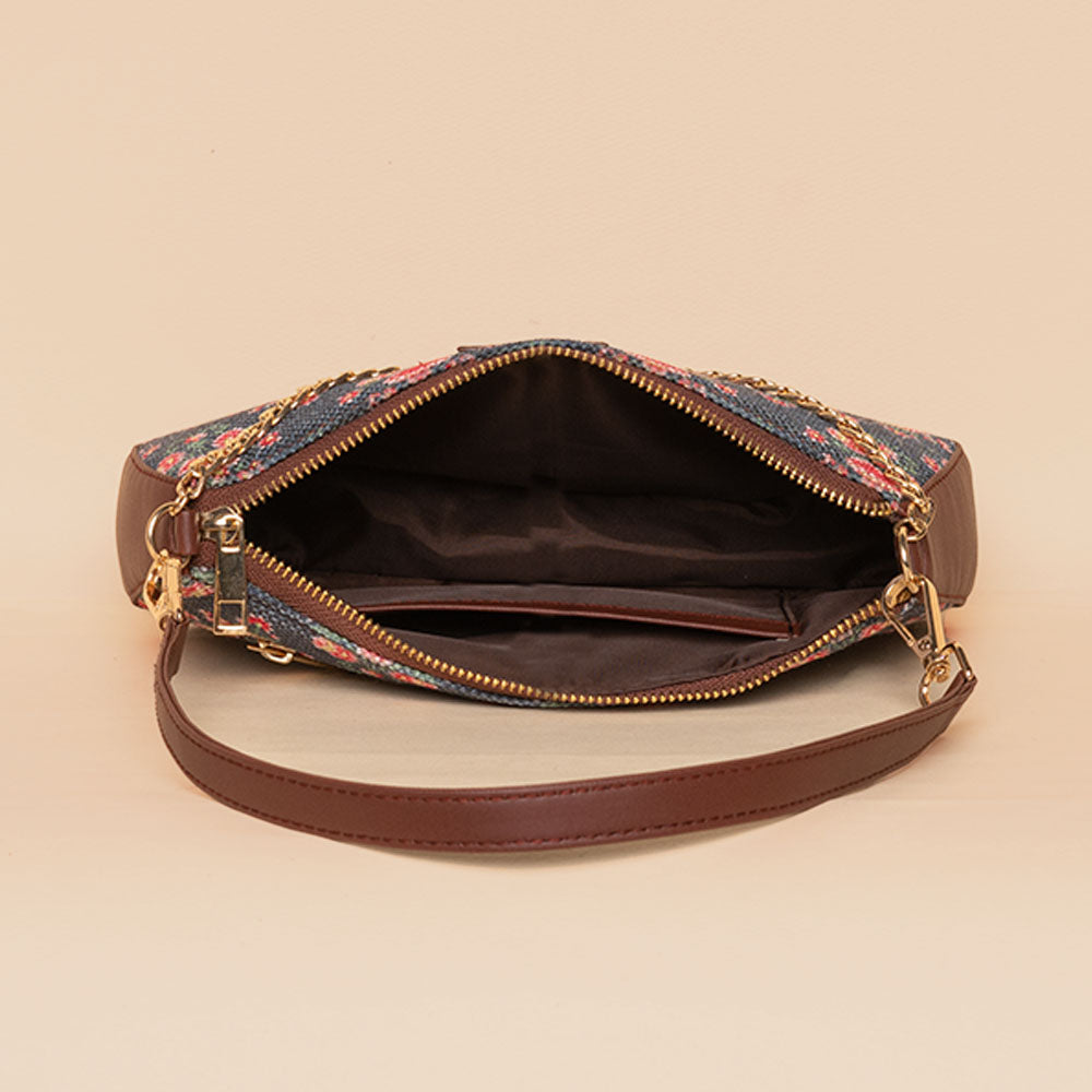 Mughal Garden Print Baguette