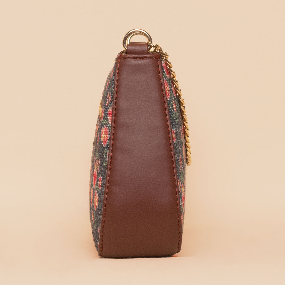 Mughal Garden Print Baguette