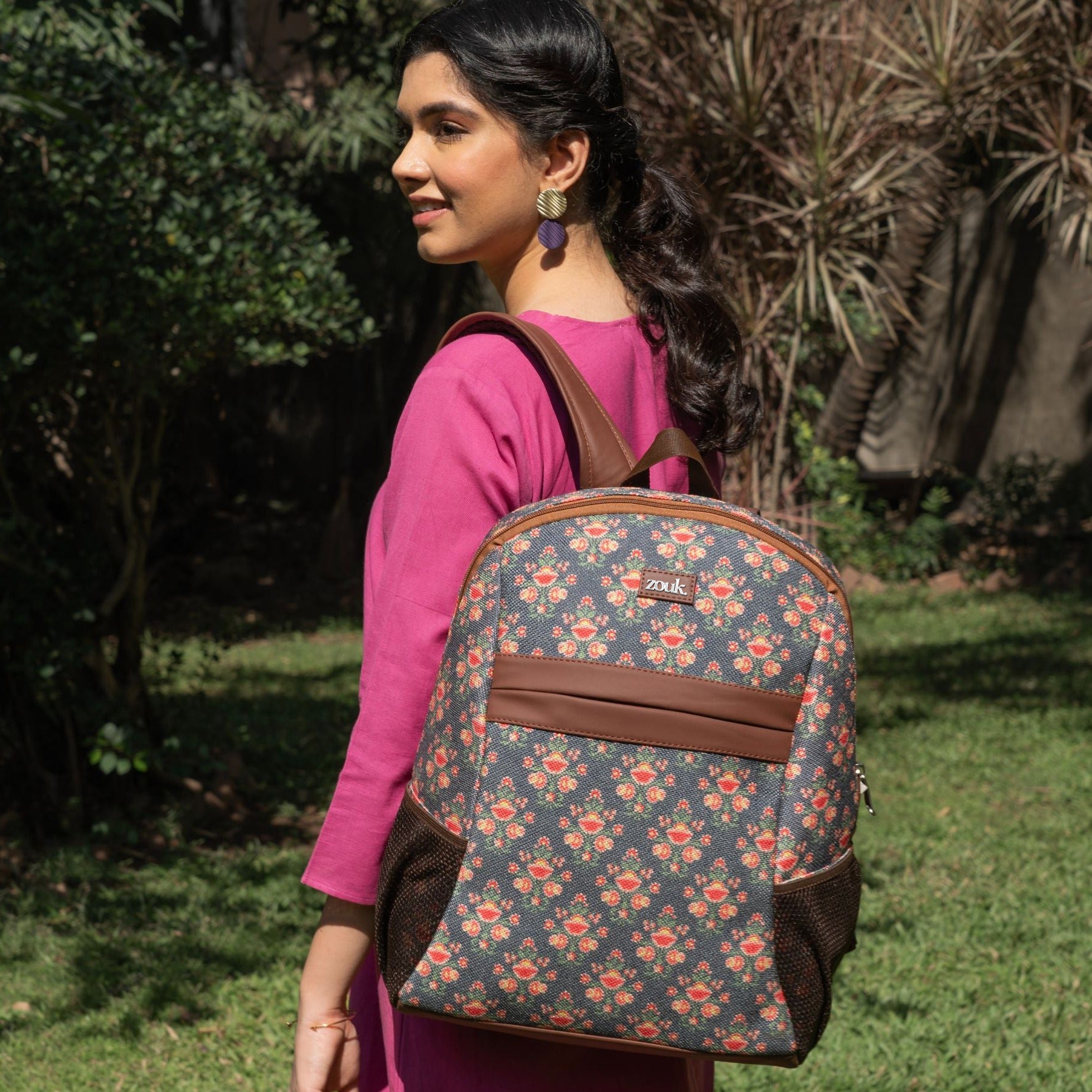 Mughal Garden Print Classic Backpack