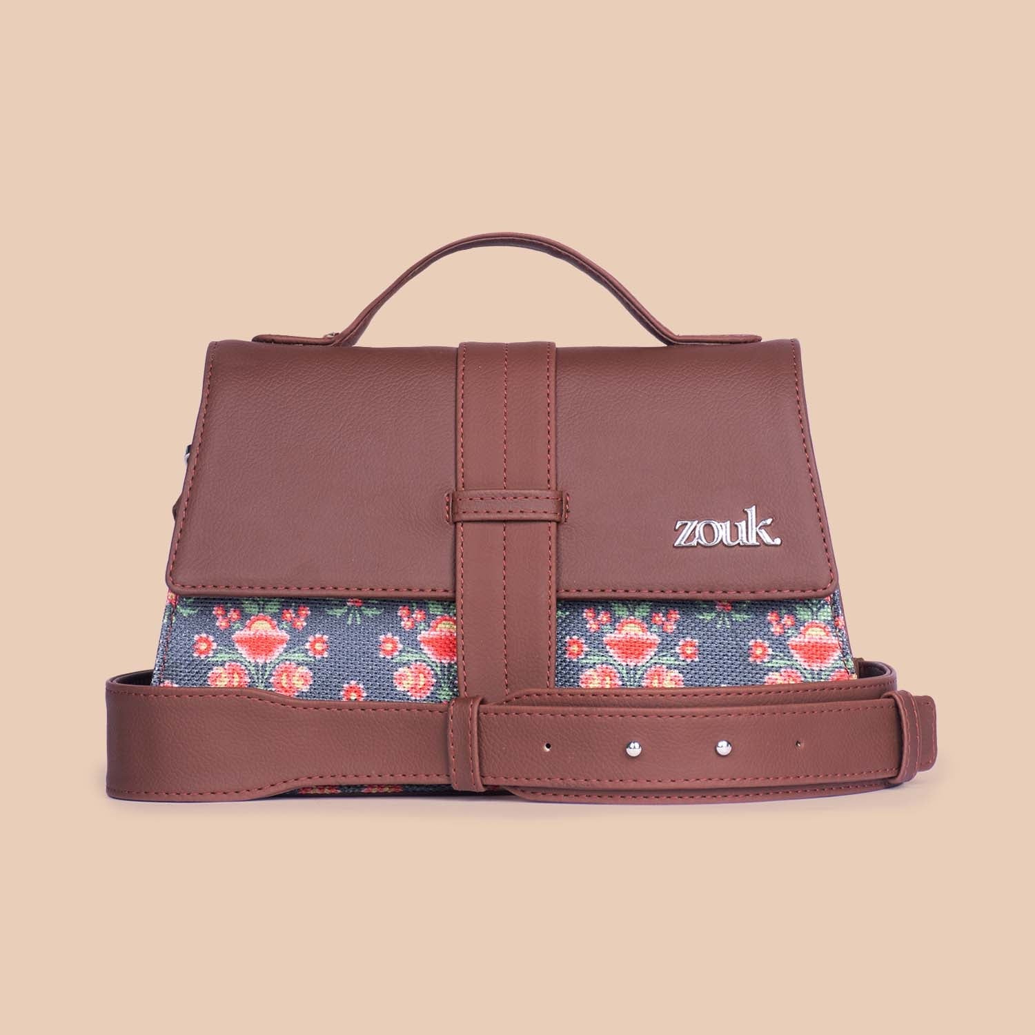 ZIP-Kriti Sanon - Mughal Garden Print Iconic Evening Satchel