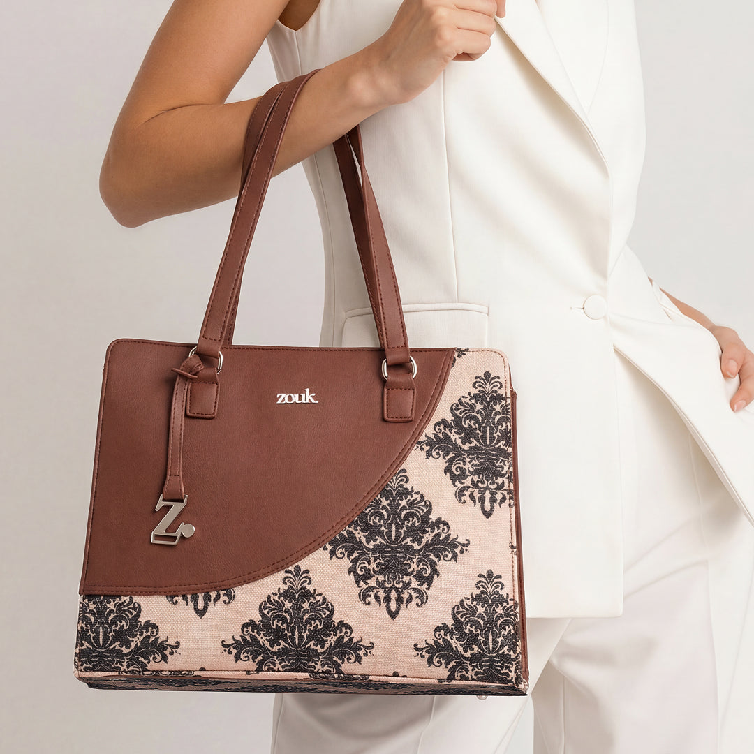 Mughal Motif Office Essential Bag