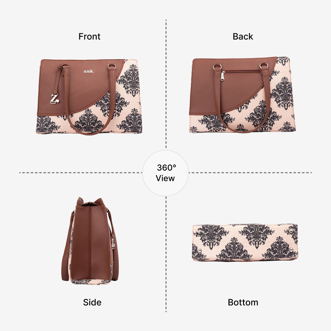 Mughal Motif Office Essential Bag