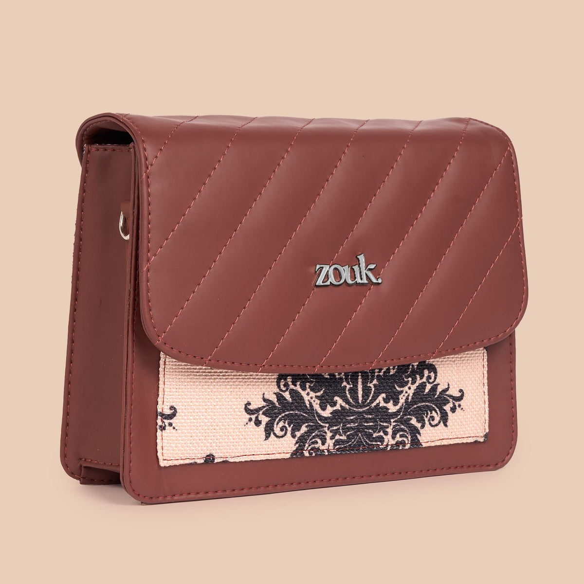 Mughal Motif Print Beyond Basic Sling Bag
