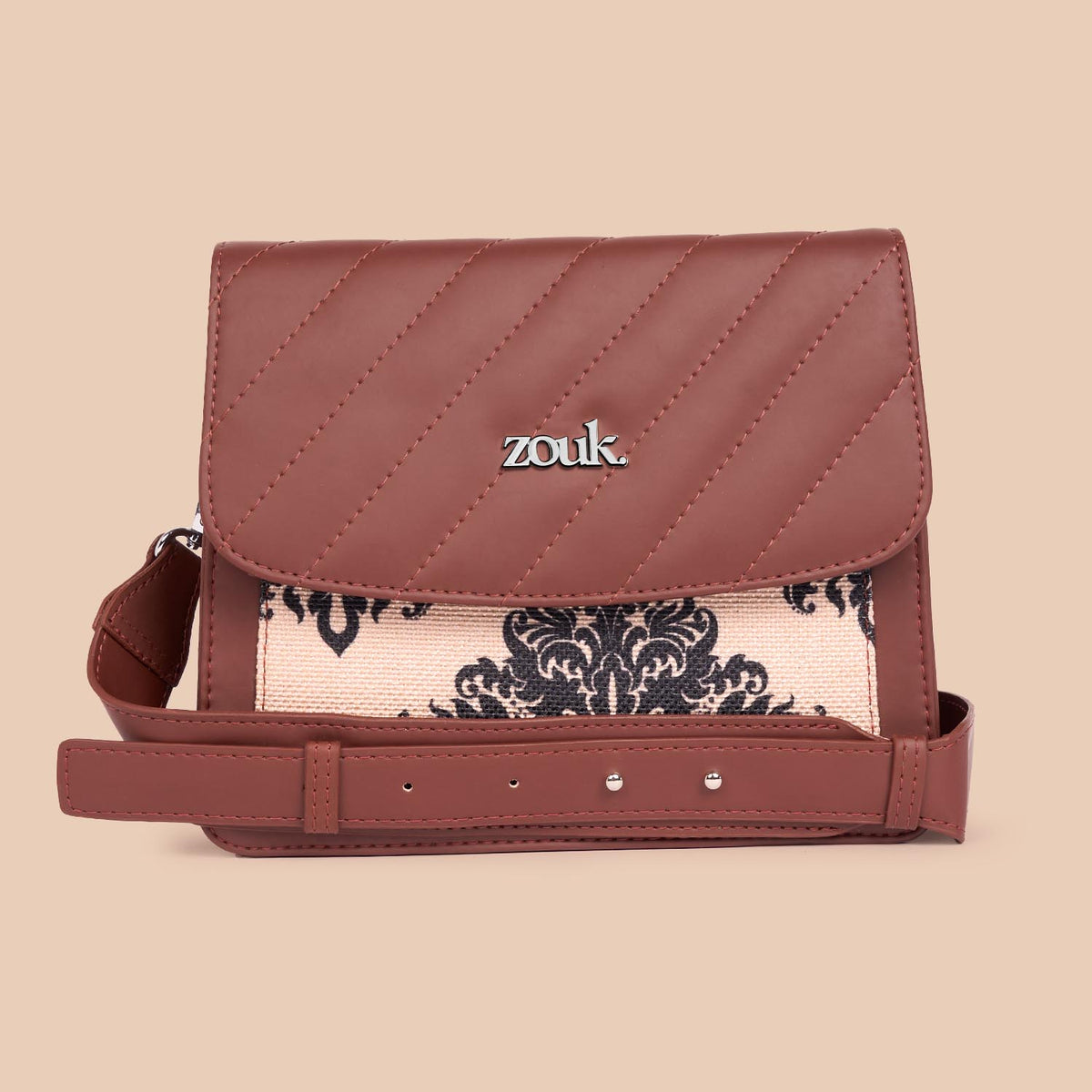 Mughal Motif Print Beyond Basic Sling Bag