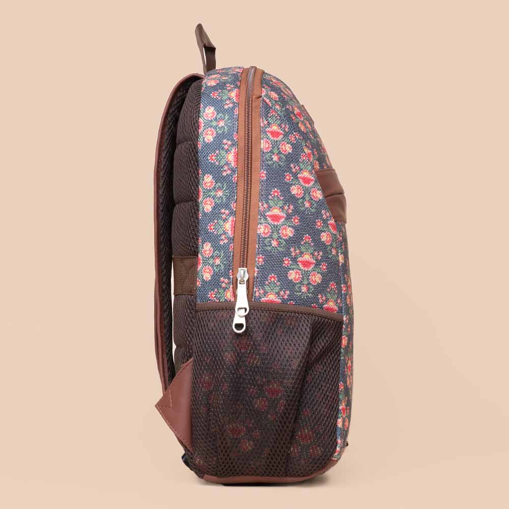 Mughal Garden & Fatehpur Fresco - Classic Backpack & Lunch Bag Combo