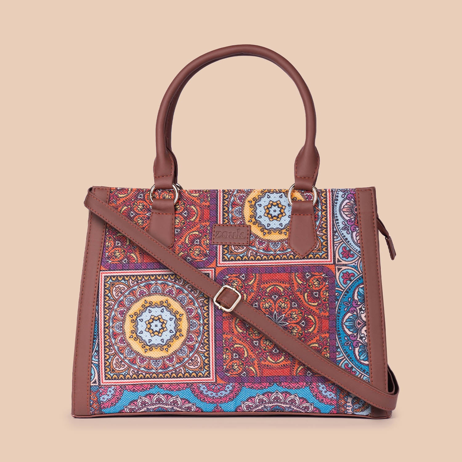 Multicolor Mandala Classic Handbag