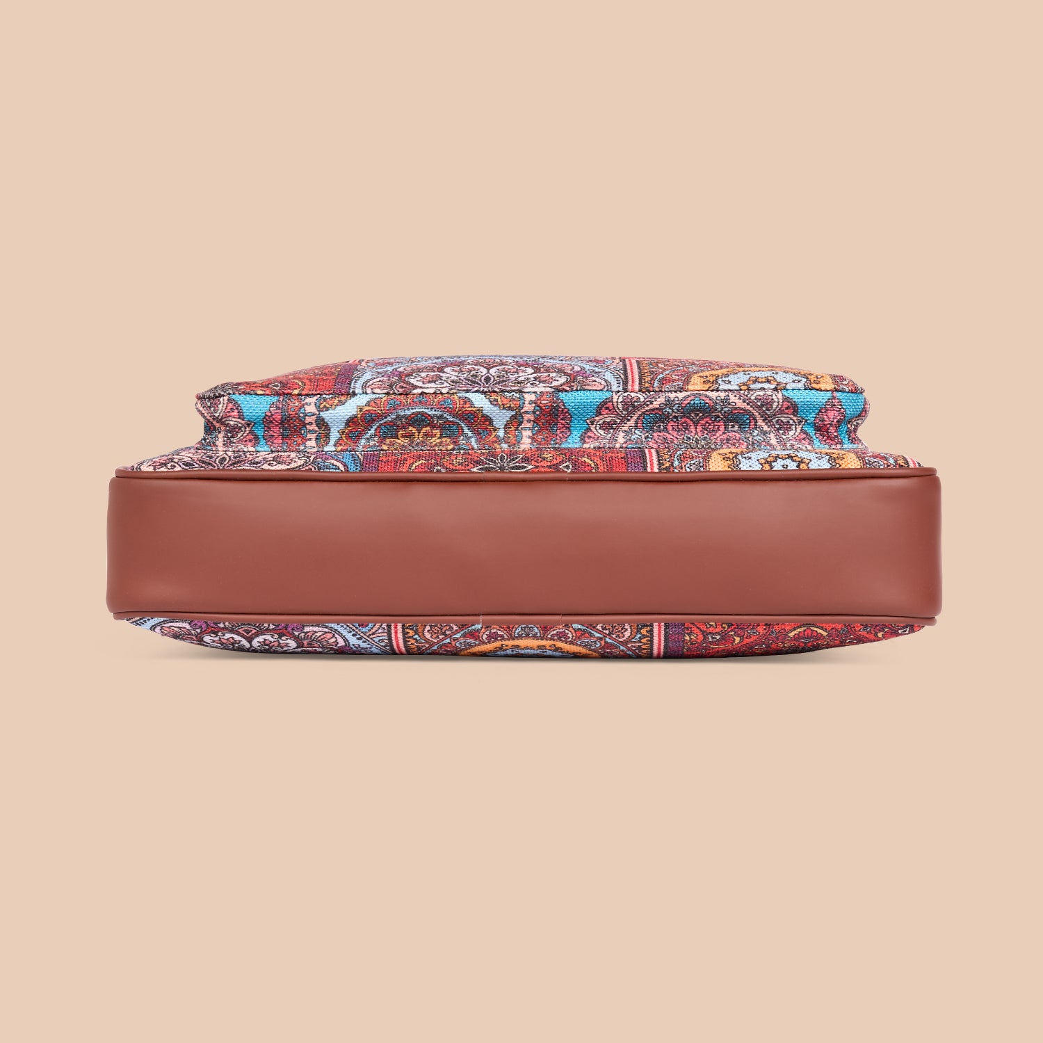 Multicolor Mandala Print Laptop Bag