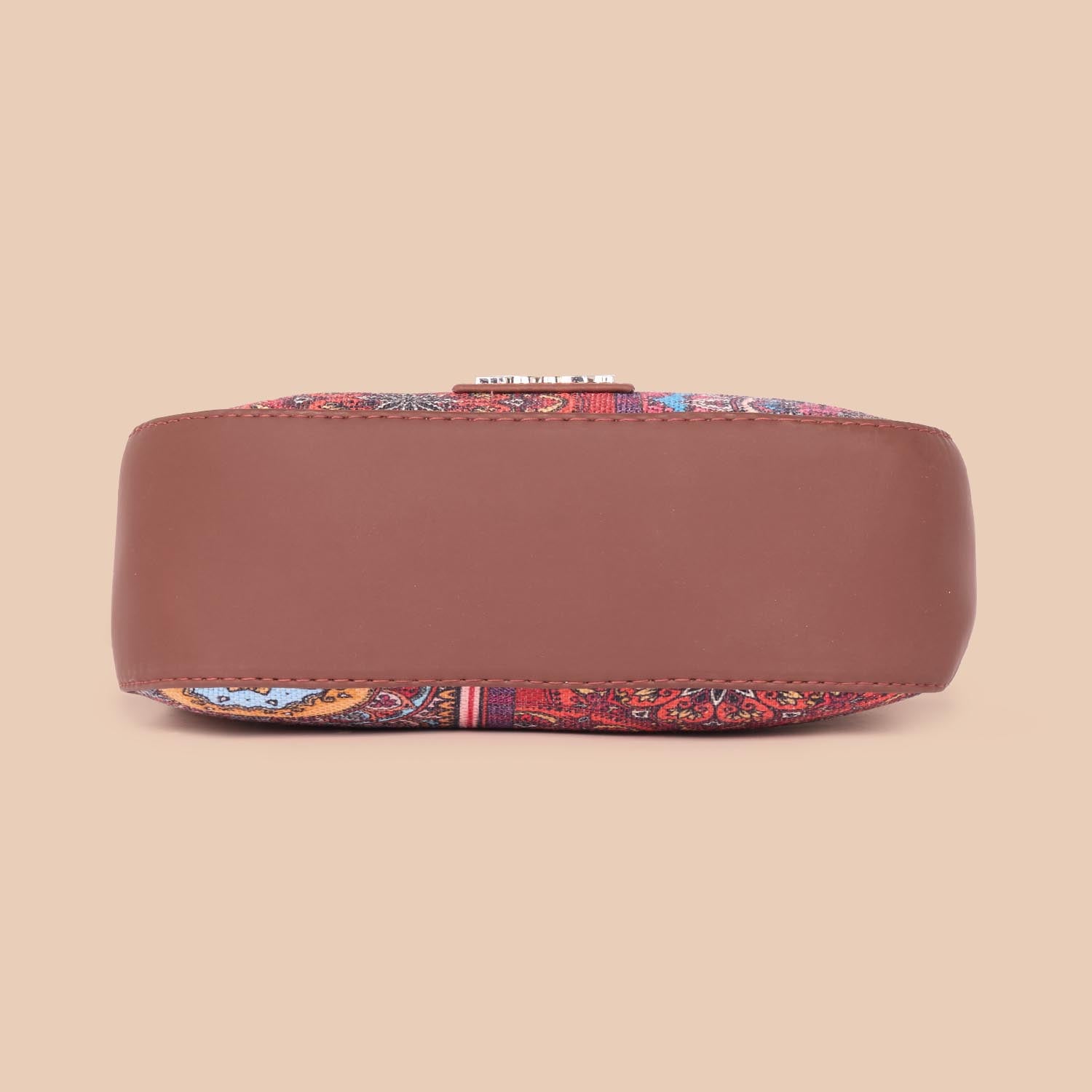 Multicolor Mandala Print U-Shaped Sling Bag