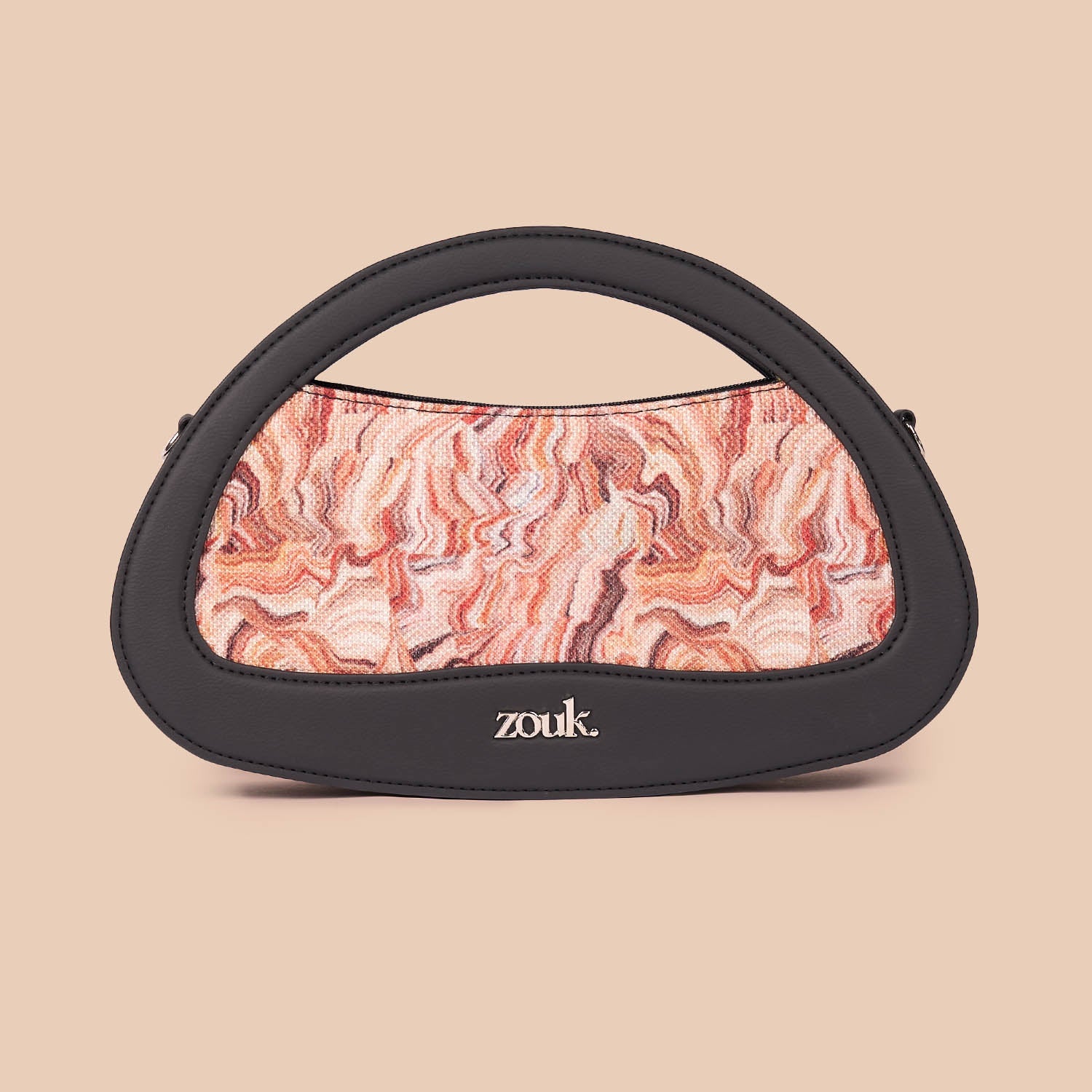 ZIP-Nadia Sling Bag - Nicobar Coral