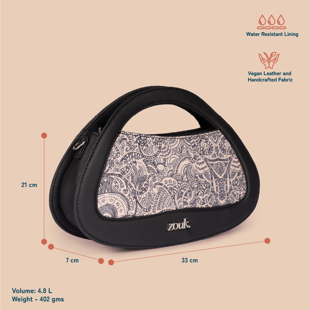 ZIP-Nadia Sling Bag - Colaba Shirin