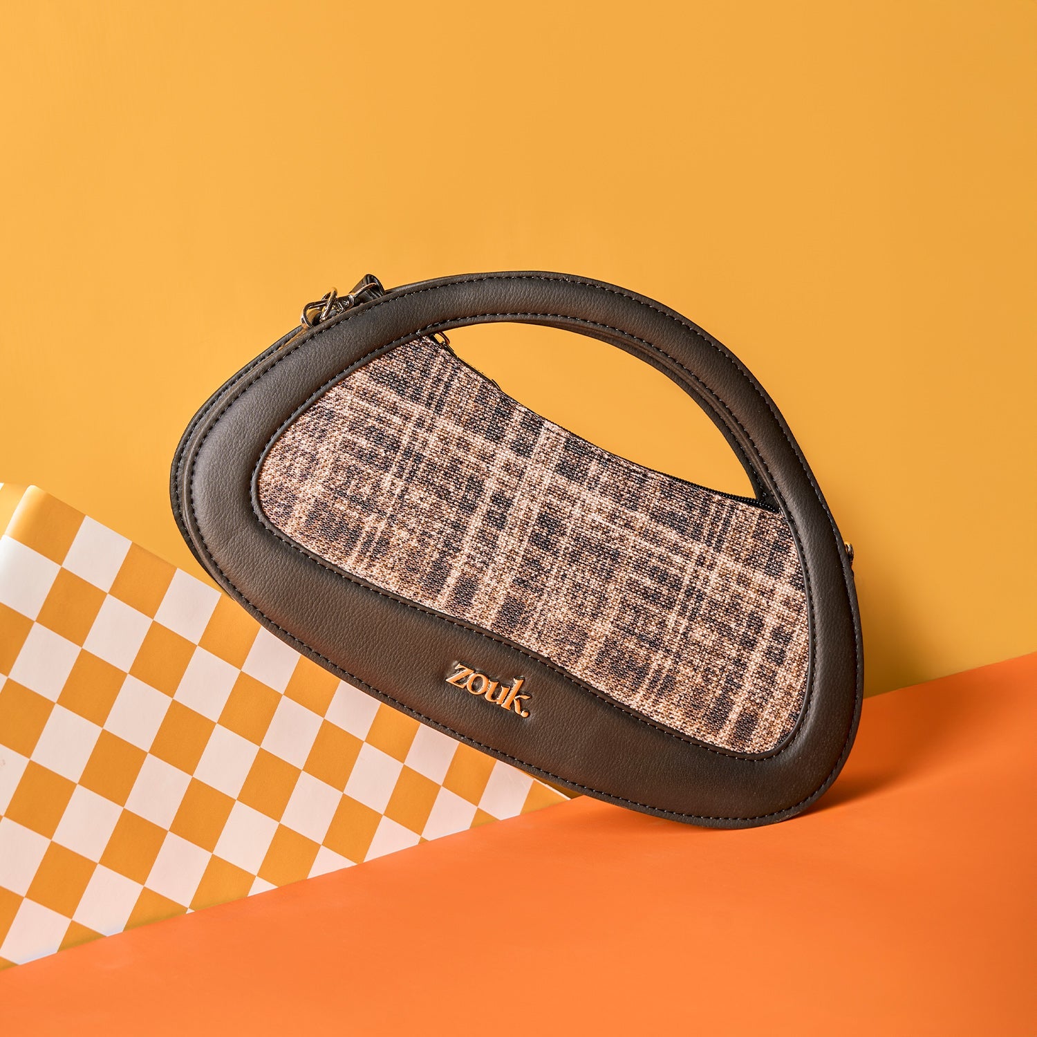 ZIP-Nadia Sling Bag - Cashmere Noir (Pink)