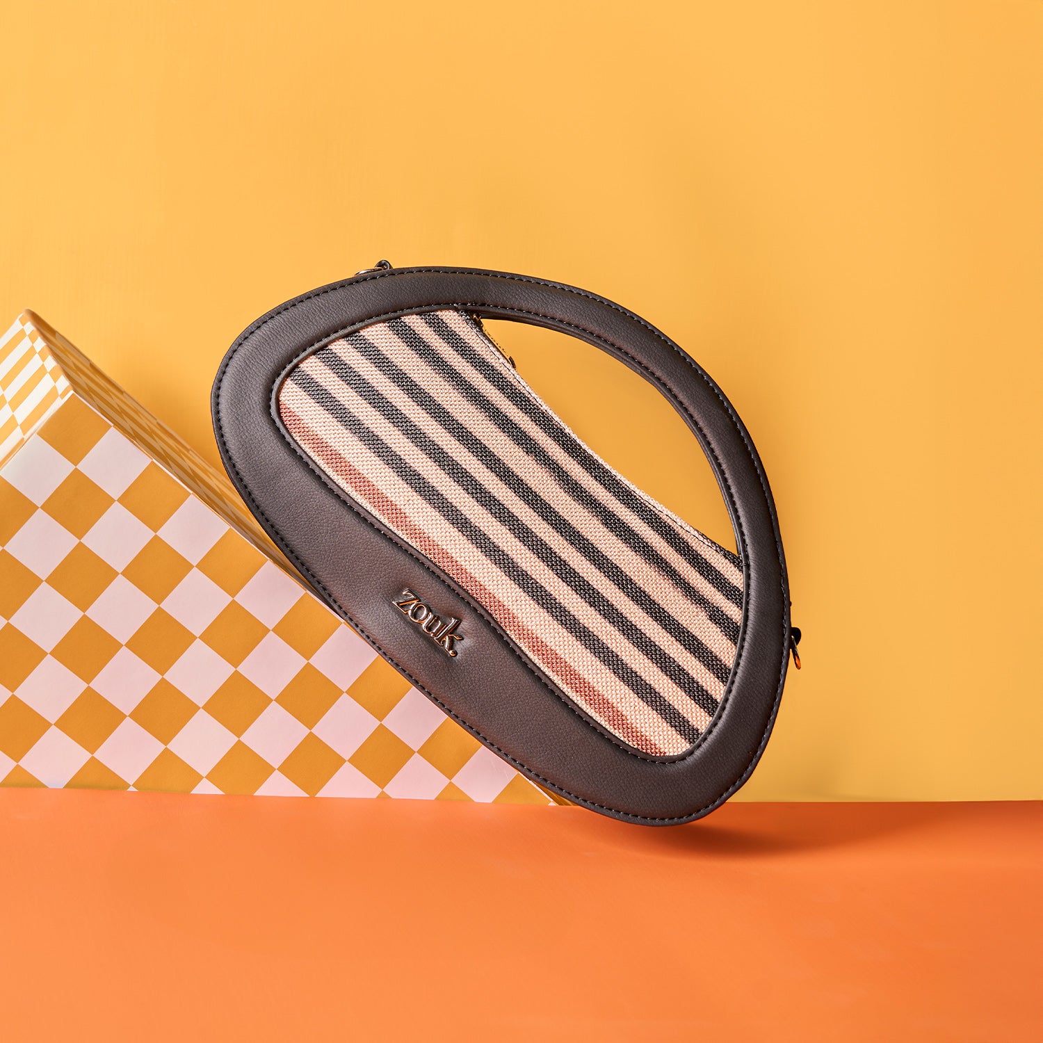 Nadia Sling Bag - Qutub Stripes