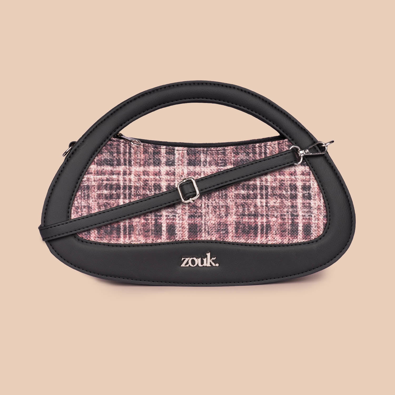 Nadia Sling Bag - Cashmere Noir (Pink)